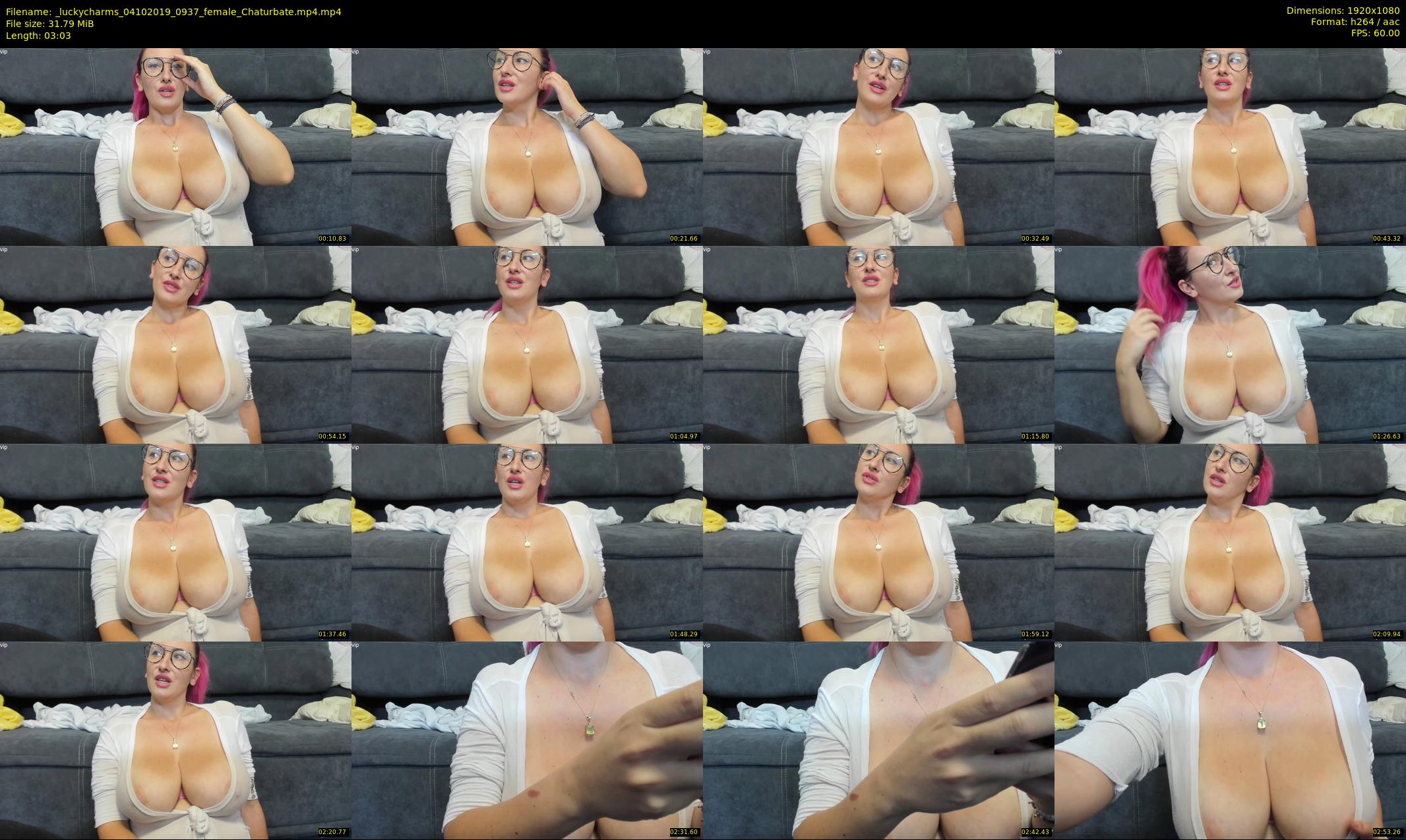_luckycharms — 4 minute Chaturbate female cam show recording, 1080p, Oct 4, 2019