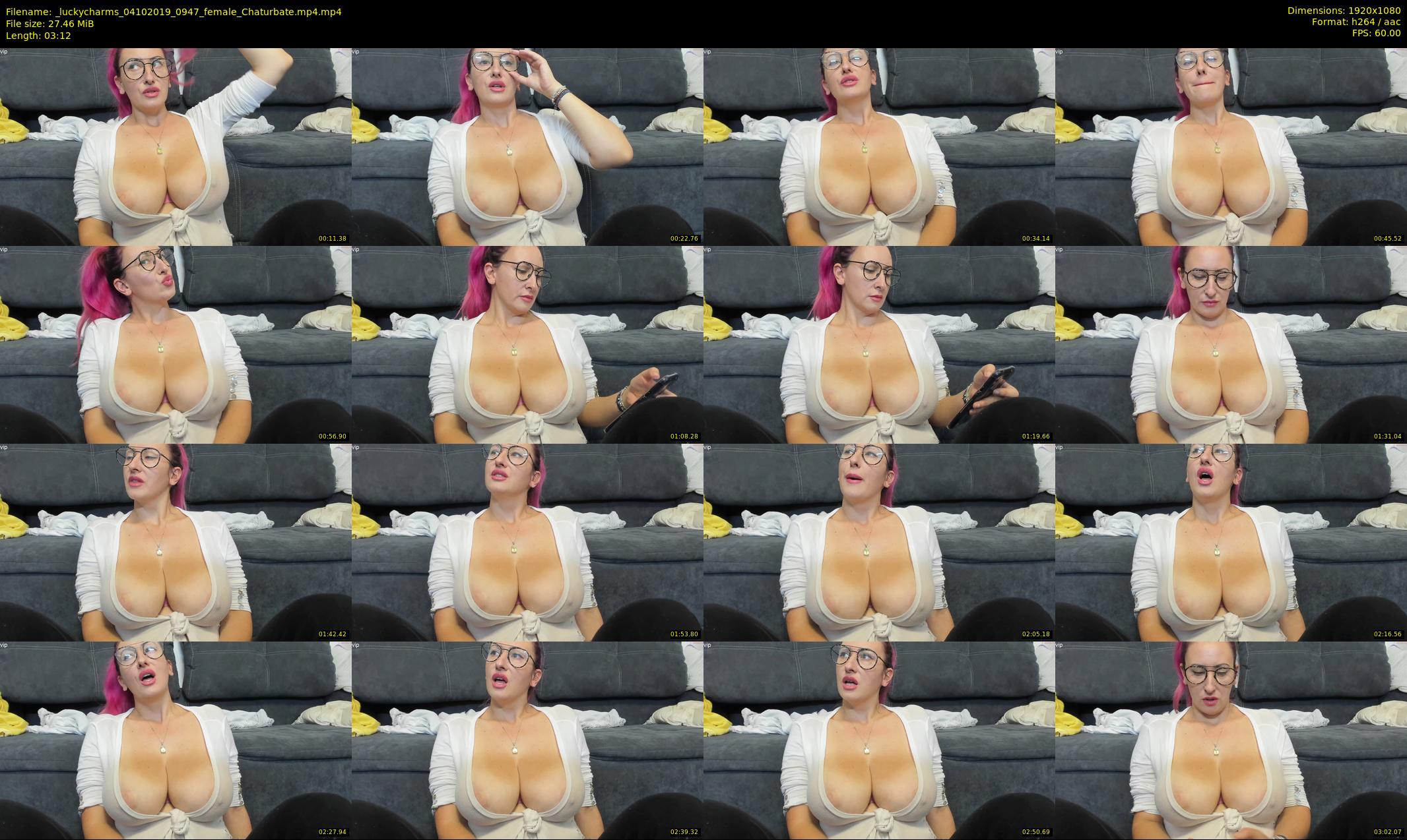 _luckycharms — 4 minute Chaturbate female cam show recording, 1080p, Oct 4, 2019