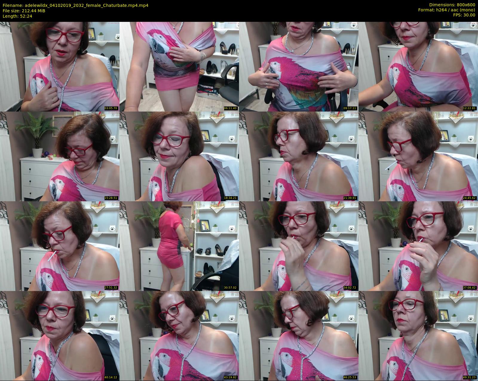 adelewildx — 53 minute Chaturbate female cam show recording, 480p, Oct 4, 2019