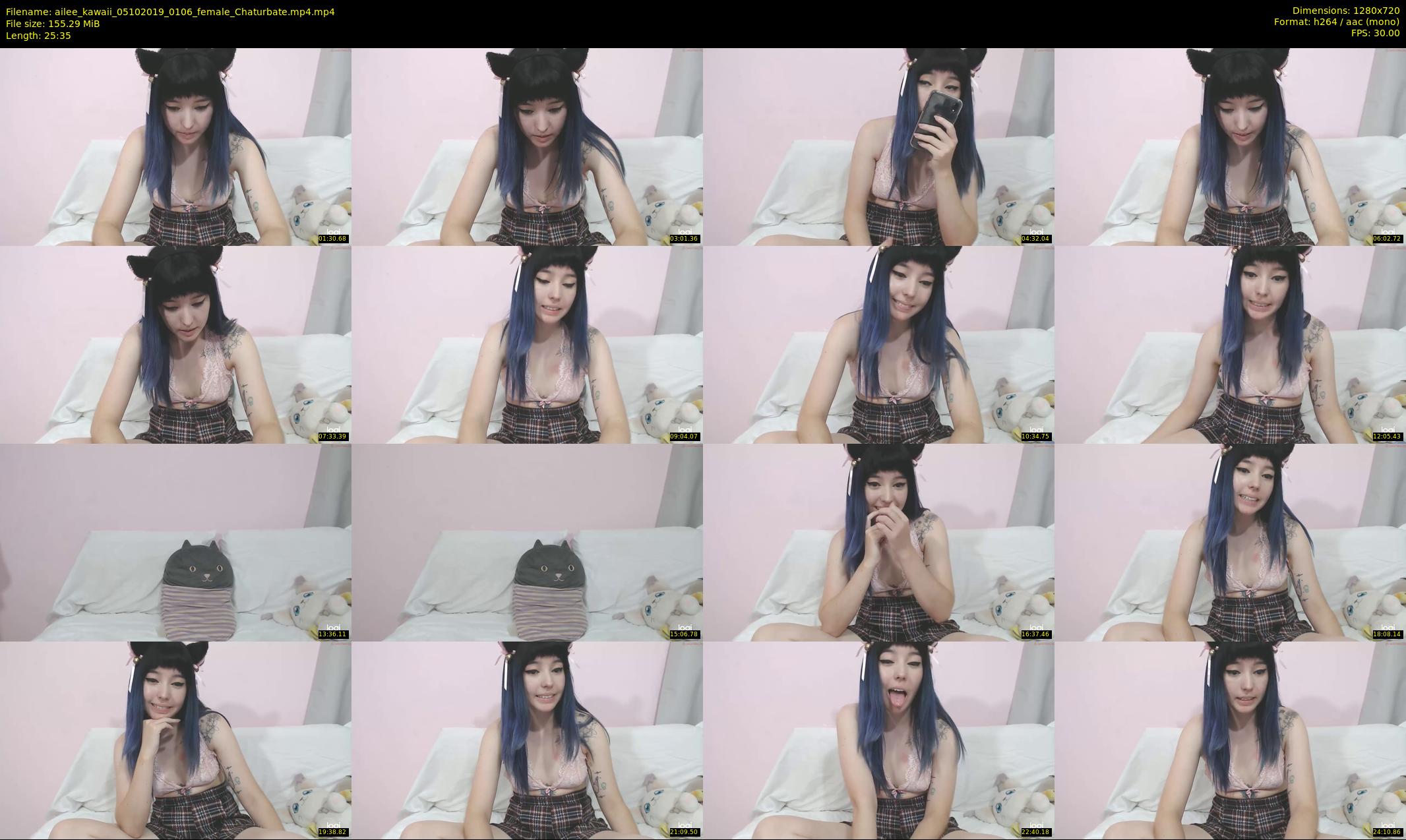 ailee_kawaii — 26 minute Chaturbate female cam show recording, 720p, Oct 5, 2019