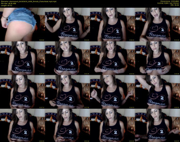 alannarack — 6 minute Chaturbate female cam show recording, 720p, Oct 4, 2019