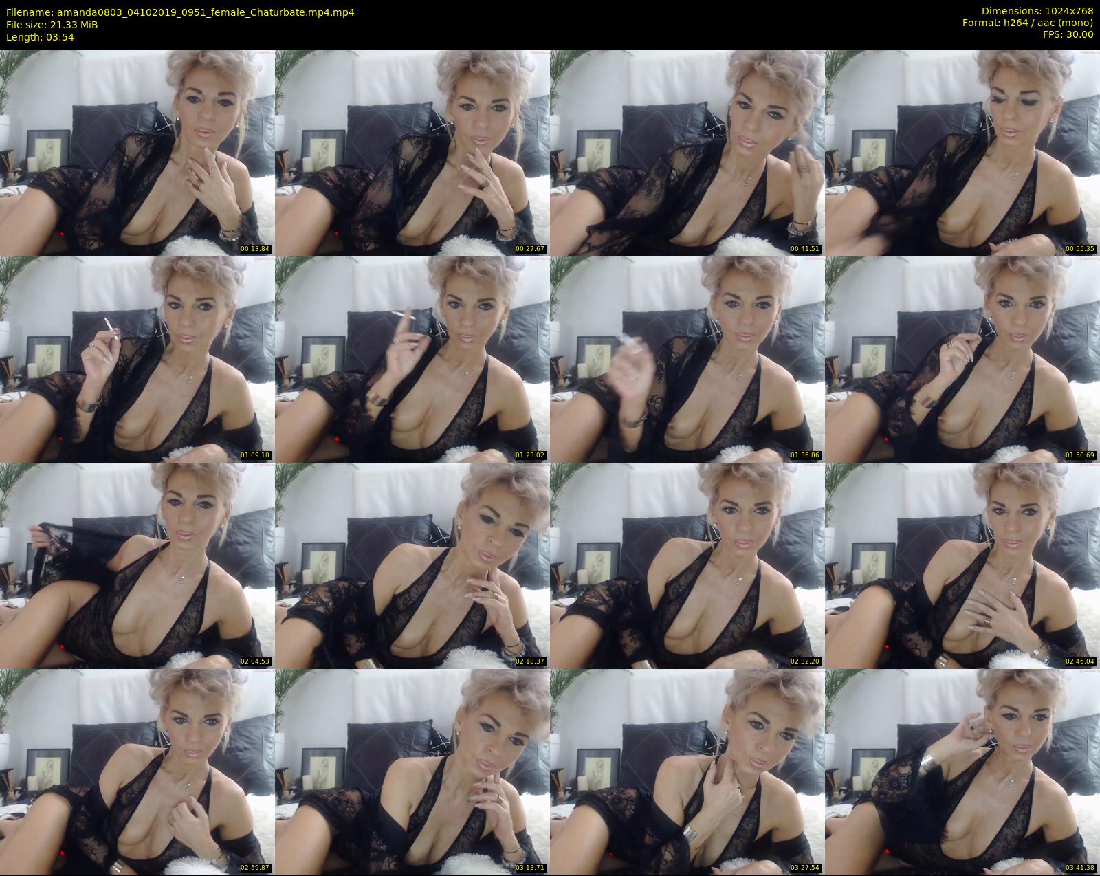 amanda0803 — 4 minute Chaturbate female cam show recording, 720p, Oct 4, 2019
