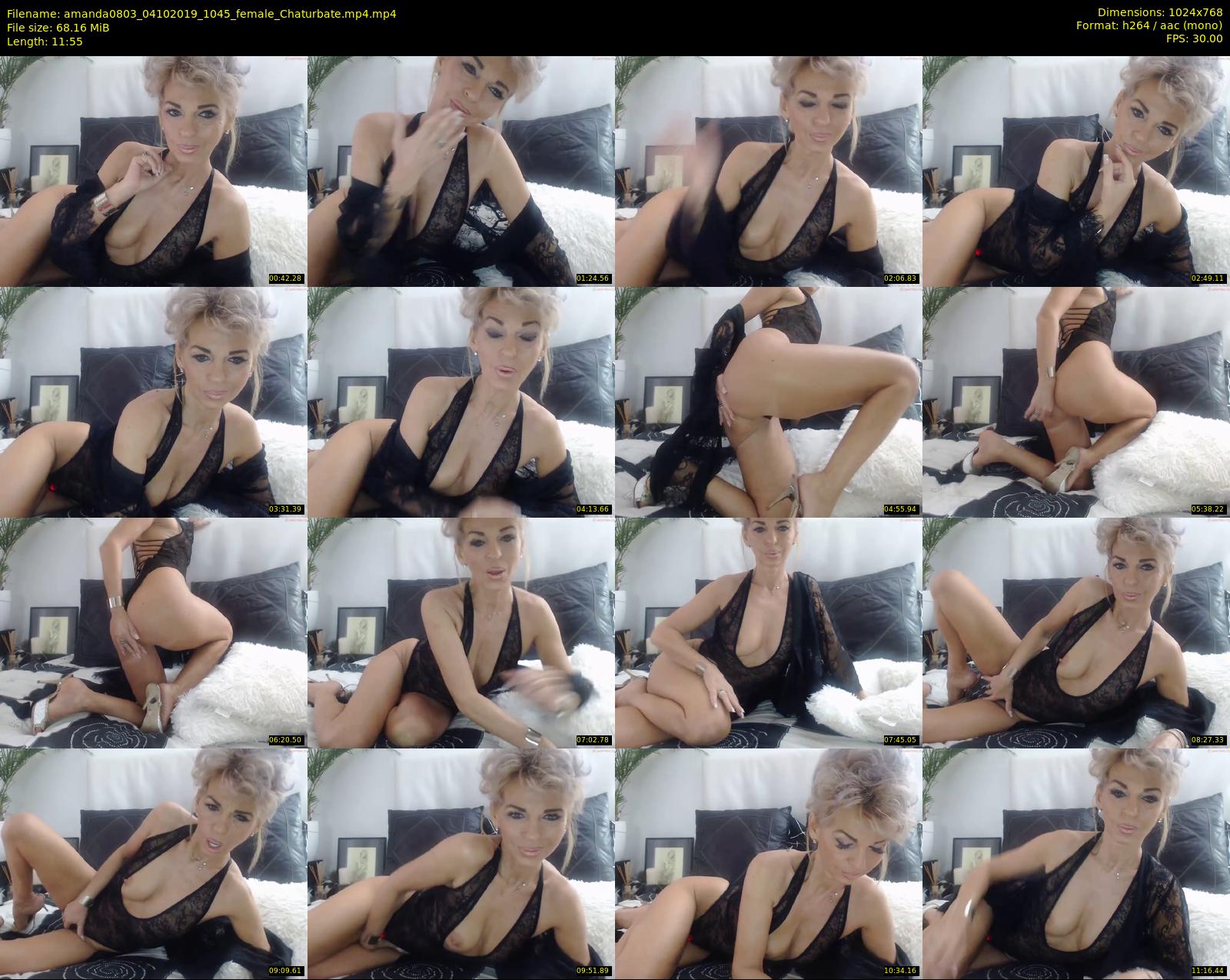 amanda0803 — 12 minute Chaturbate female cam show recording, 720p, Oct 4, 2019