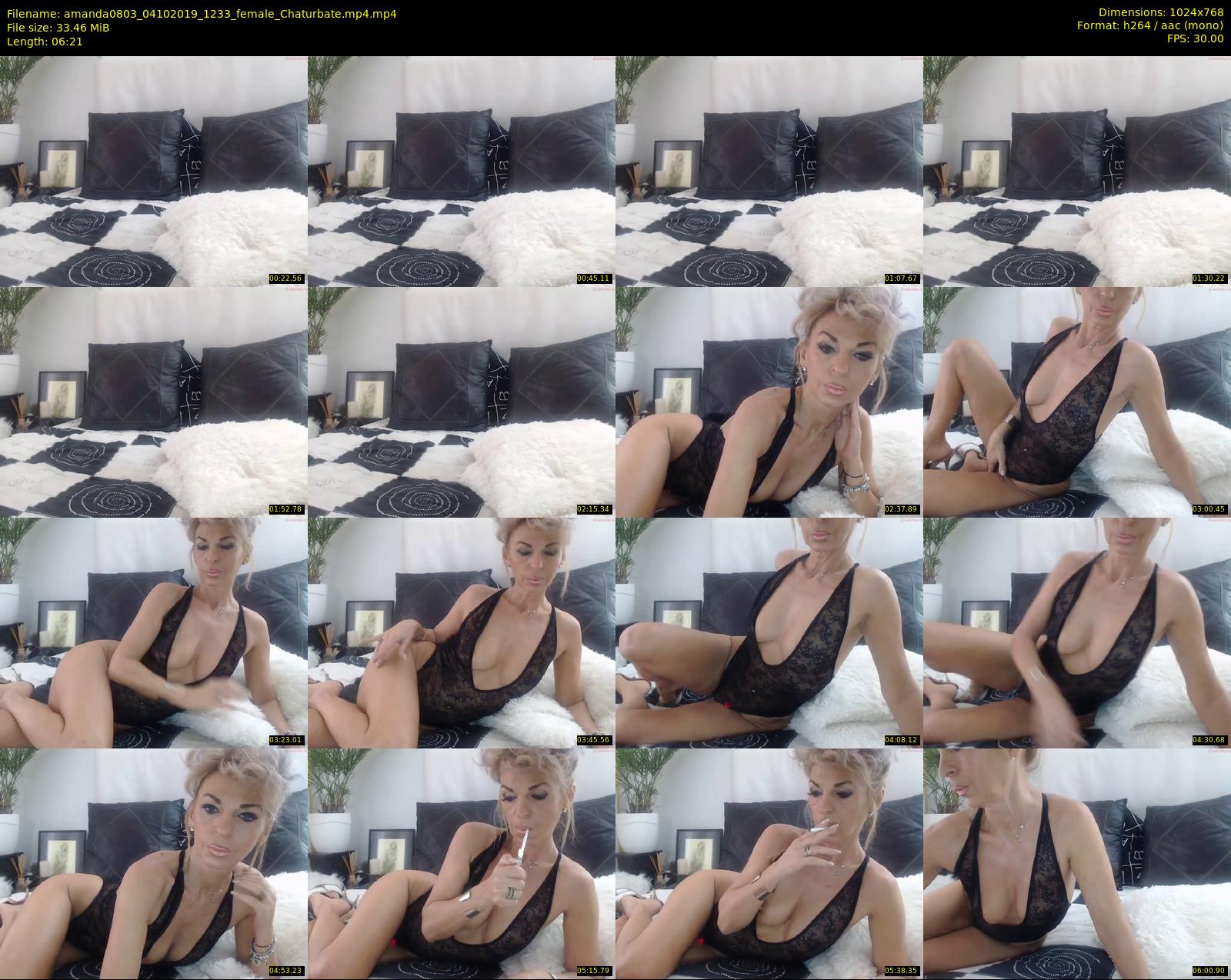 amanda0803 — 7 minute Chaturbate female cam show recording, 720p, Oct 4, 2019