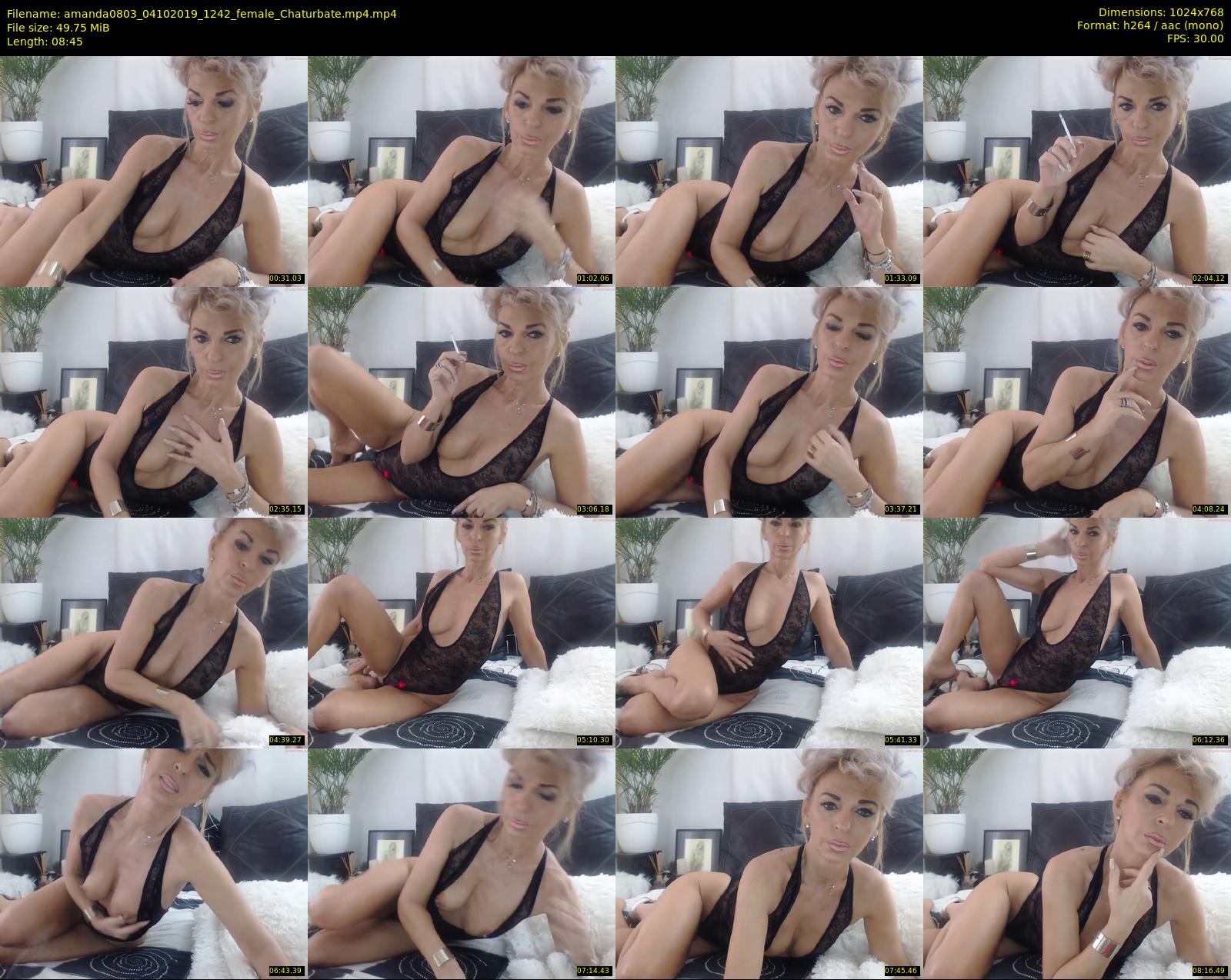 amanda0803 — 9 minute Chaturbate female cam show recording, 720p, Oct 4, 2019