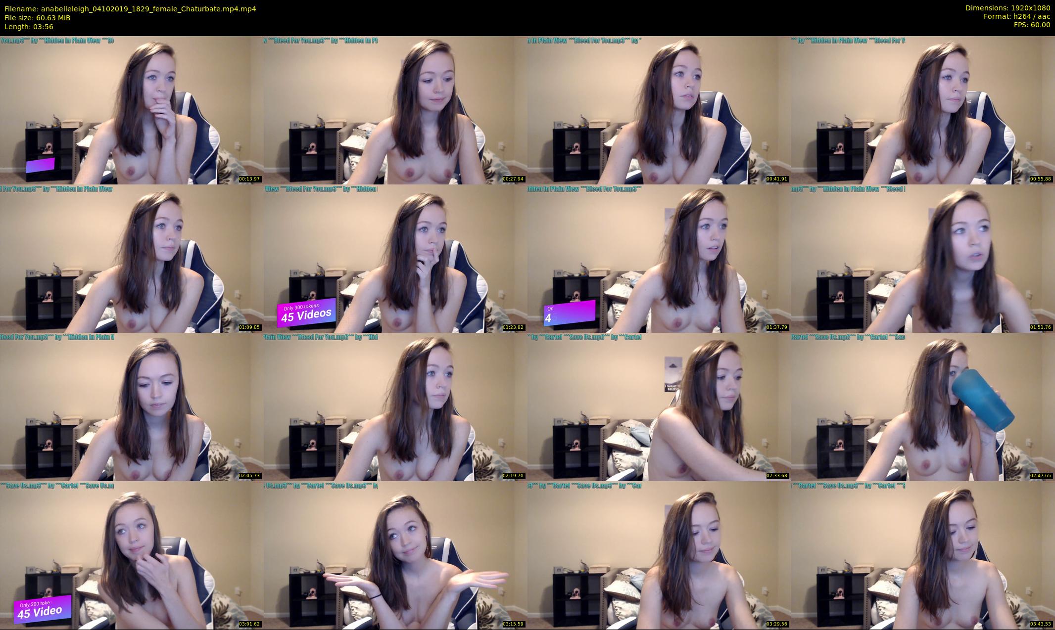 anabelleleigh — 4 minute Chaturbate female cam show recording, 1080p, Oct 4, 2019