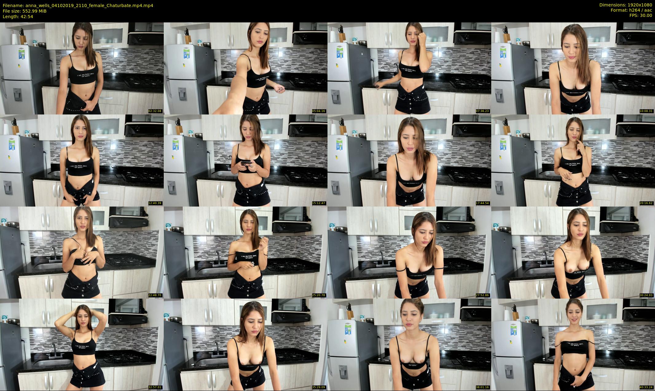 anna_wells — 43 minute Chaturbate female cam show recording, 1080p, Oct 4, 2019