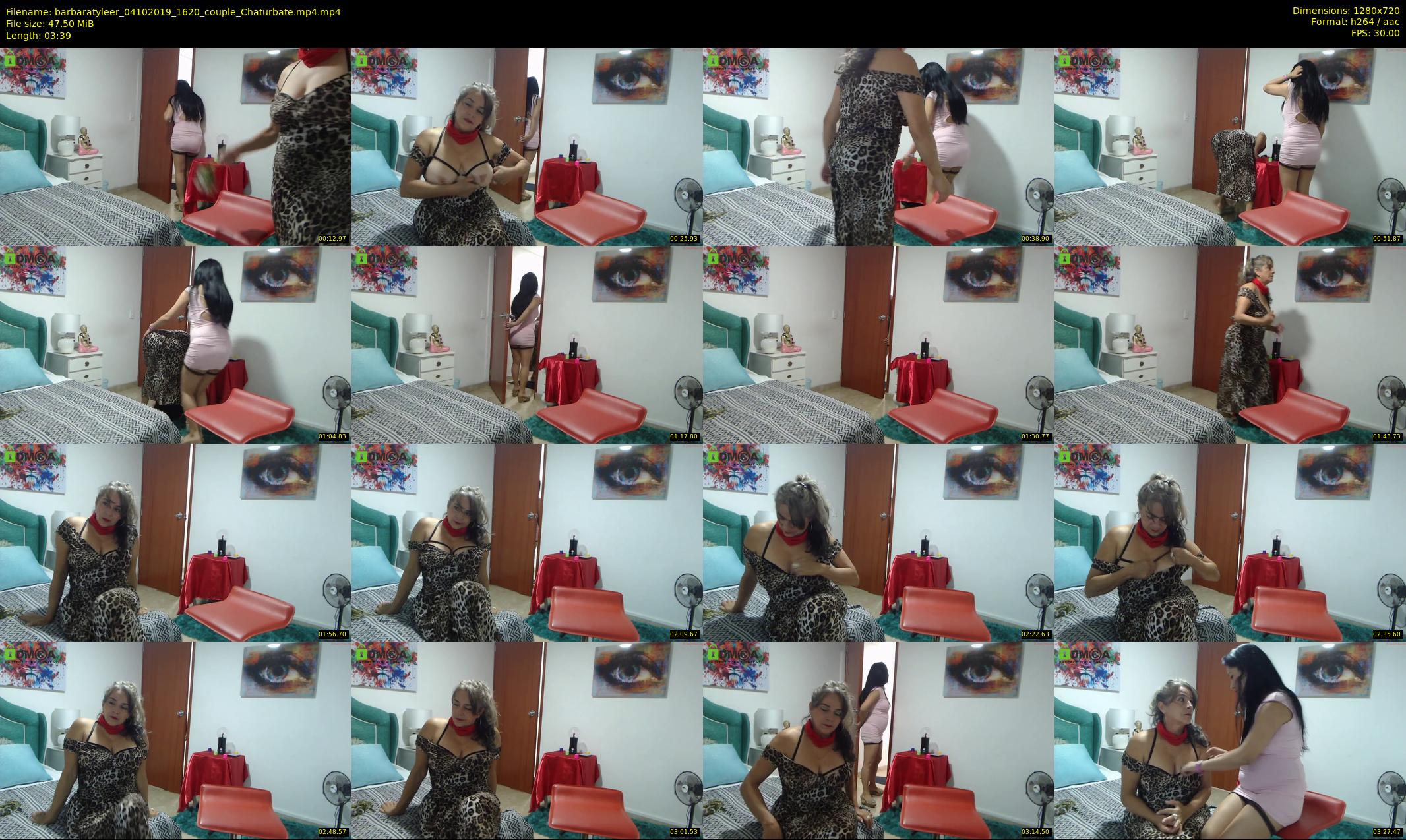 barbaratyleer — 4 minute Chaturbate couple cam show recording, 720p, Oct 4, 2019