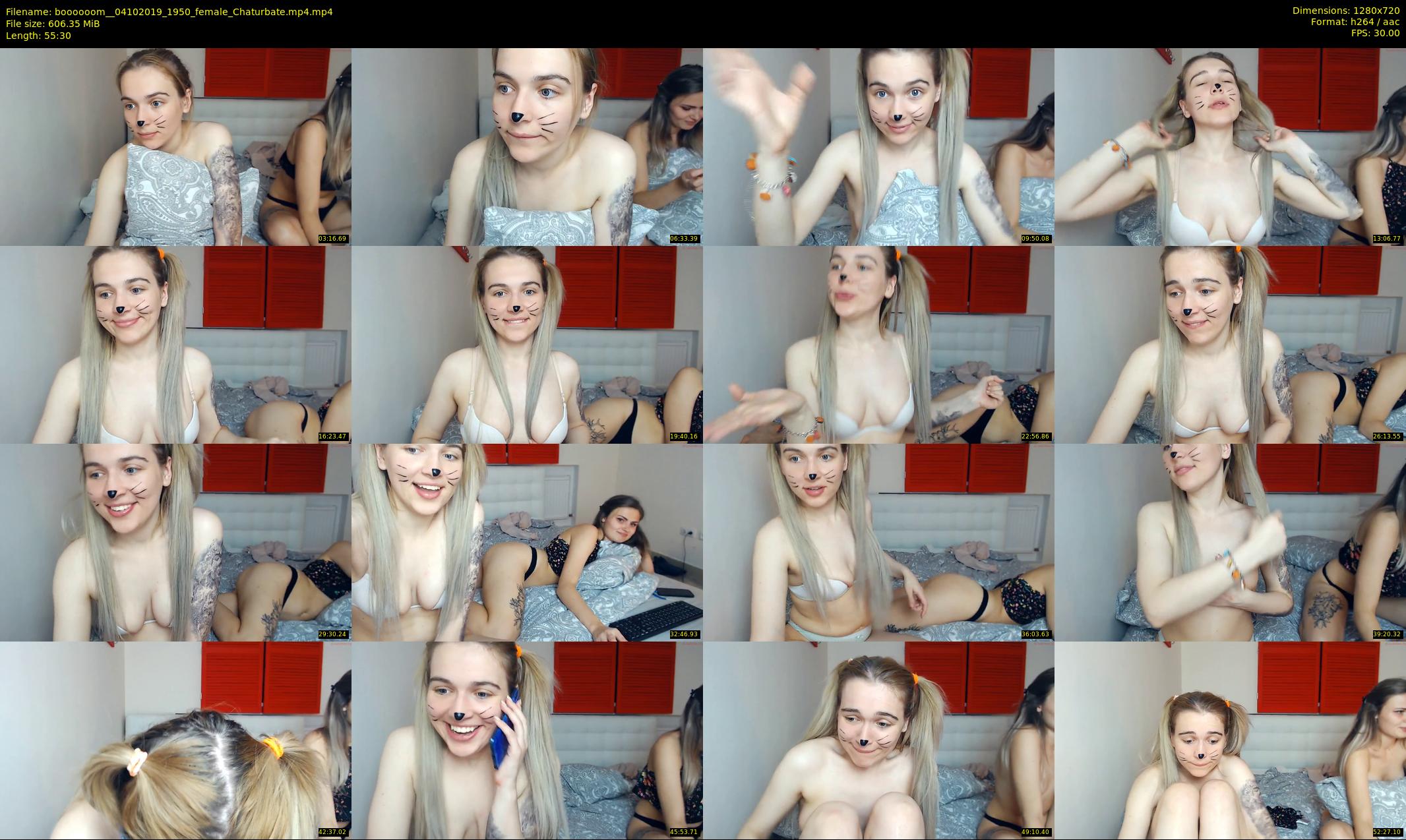 boooooom_ — 56 minute Chaturbate female cam show recording, 720p, Oct 4, 2019