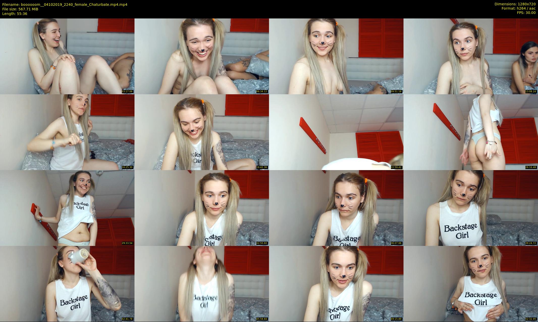boooooom_ — 56 minute Chaturbate female cam show recording, 720p, Oct 4, 2019