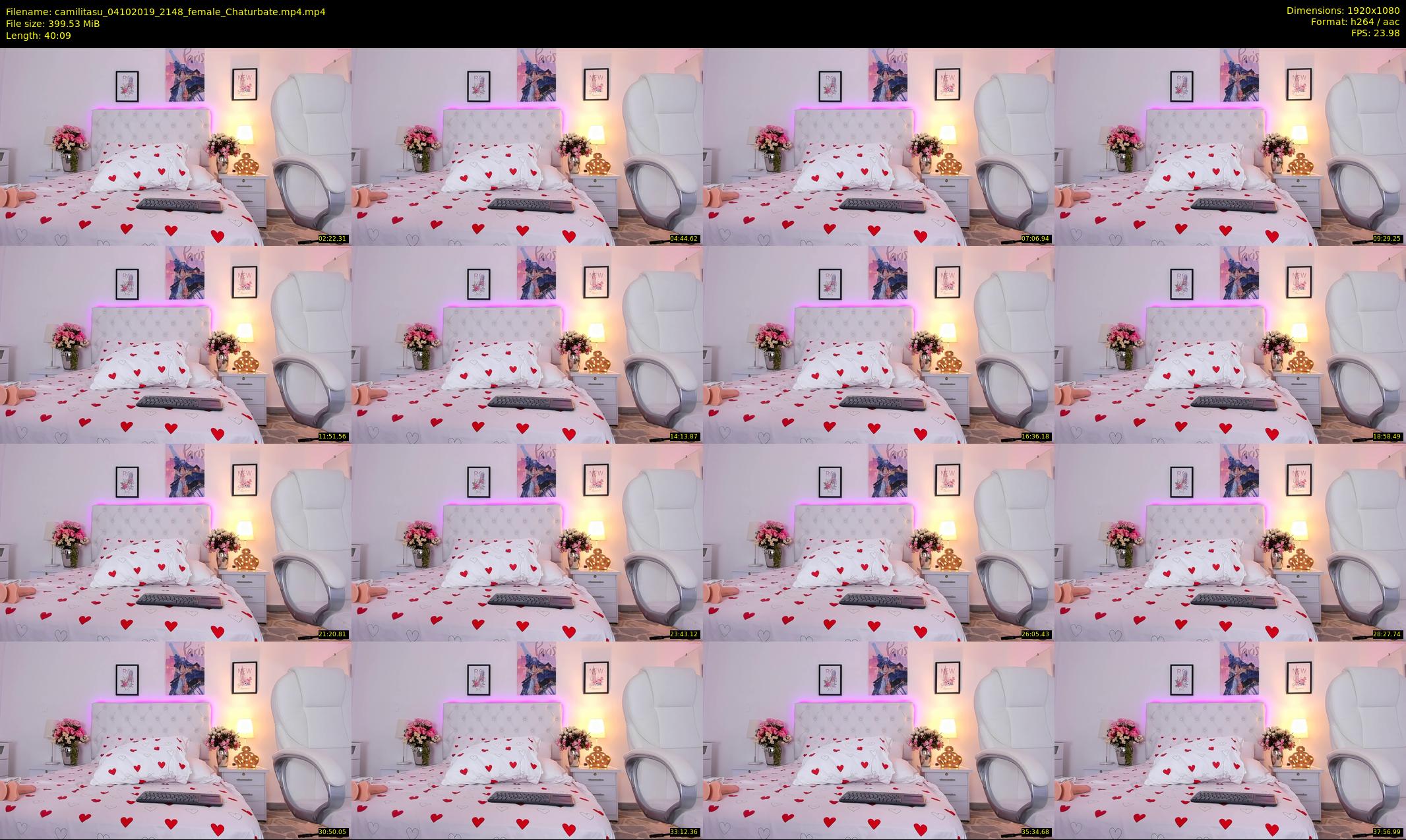 camilitasu — 41 minute Chaturbate female cam show recording, 1080p, Oct 4, 2019
