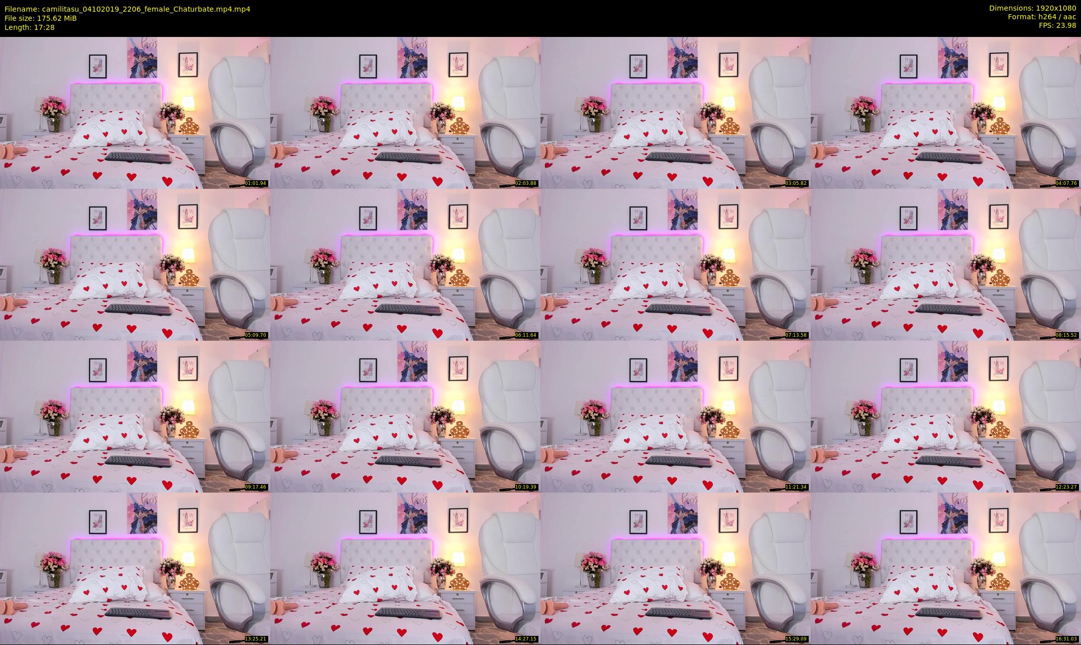camilitasu — 18 minute Chaturbate female cam show recording, 1080p, Oct 4, 2019