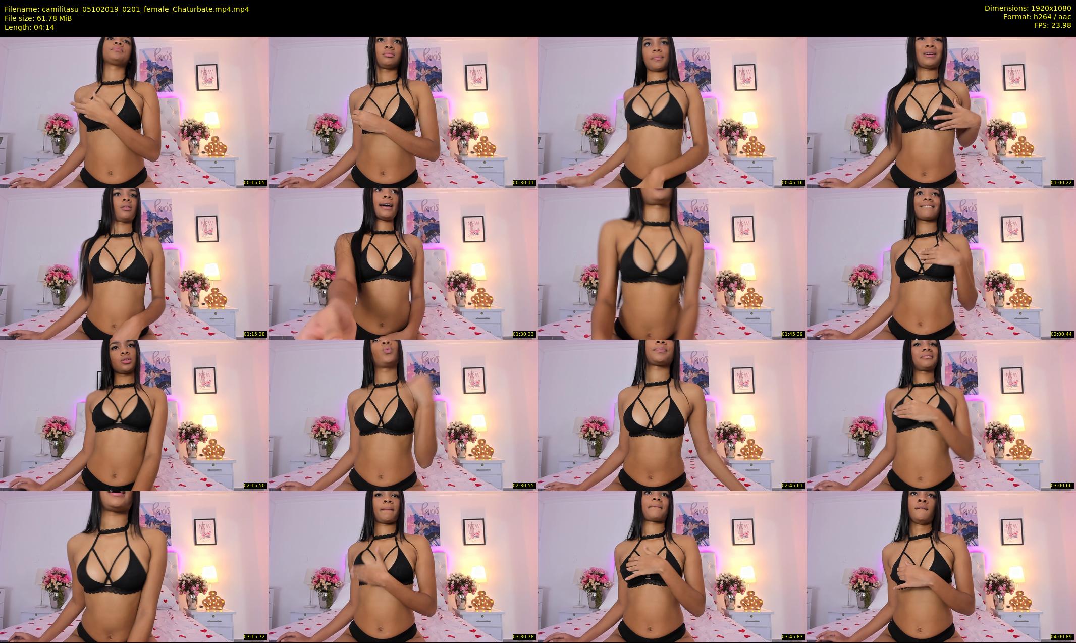 camilitasu — 5 minute Chaturbate female cam show recording, 1080p, Oct 5, 2019