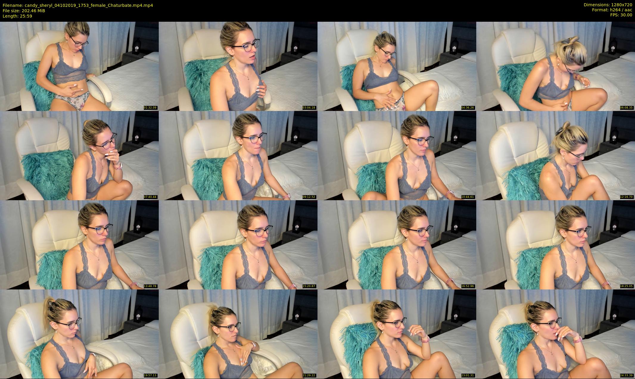 candy_sheryl — 26 minute Chaturbate female cam show recording, 720p, Oct 4, 2019