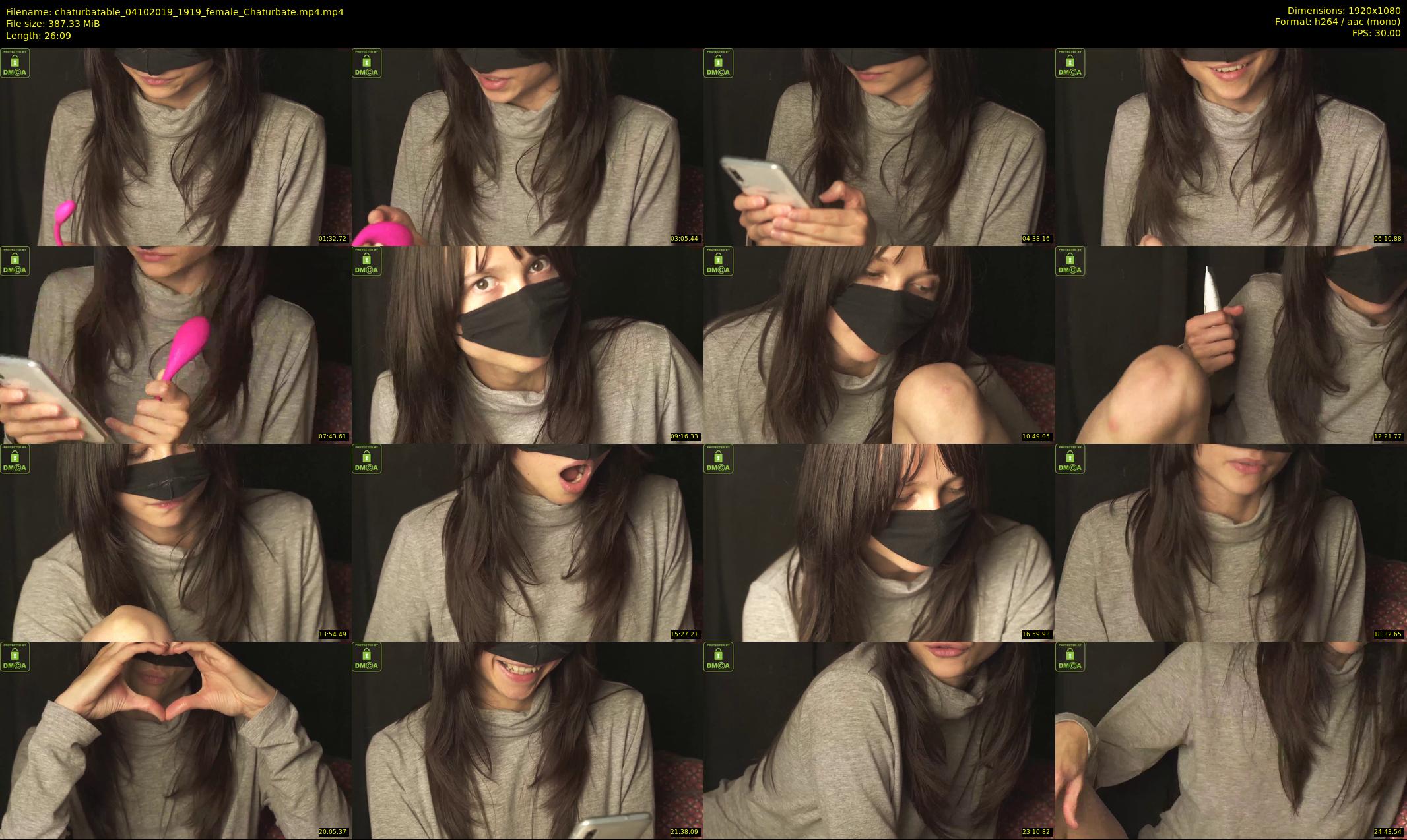 chaturbatable — 27 minute Chaturbate couple cam show recording, 1080p, Oct 4, 2019