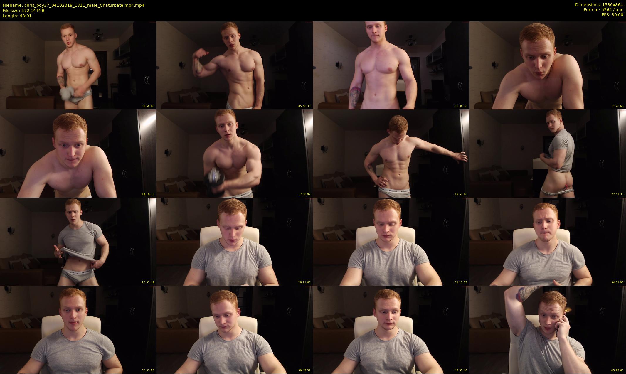 chris_boy37 — 49 minute Chaturbate male cam show recording, 720p, Oct 4, 2019