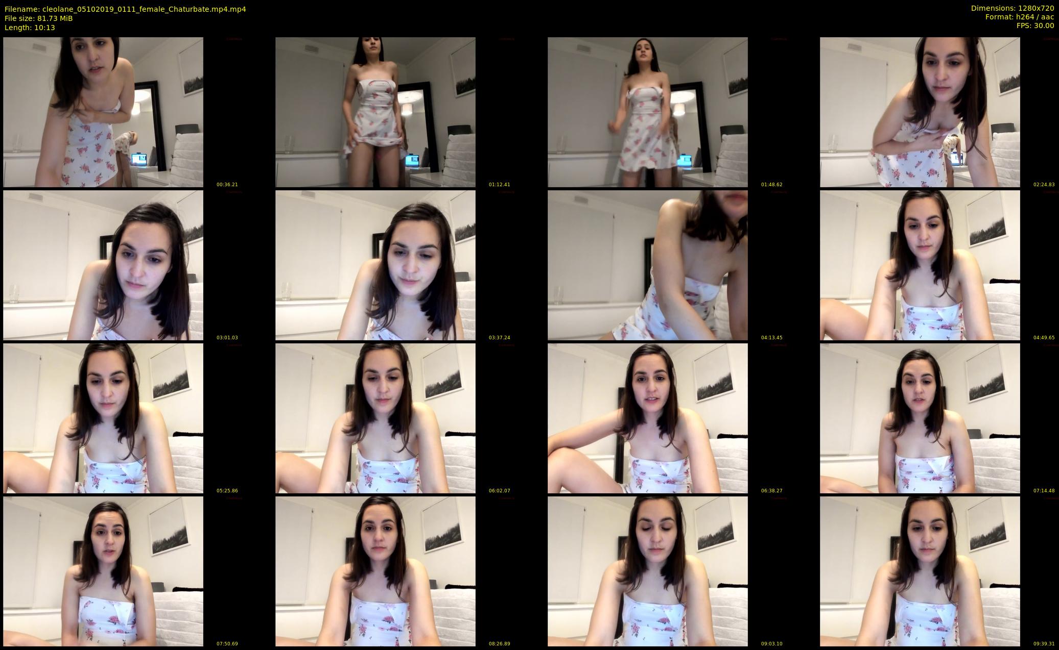 cleolane — 11 minute Chaturbate female cam show recording, 720p, Oct 5, 2019
