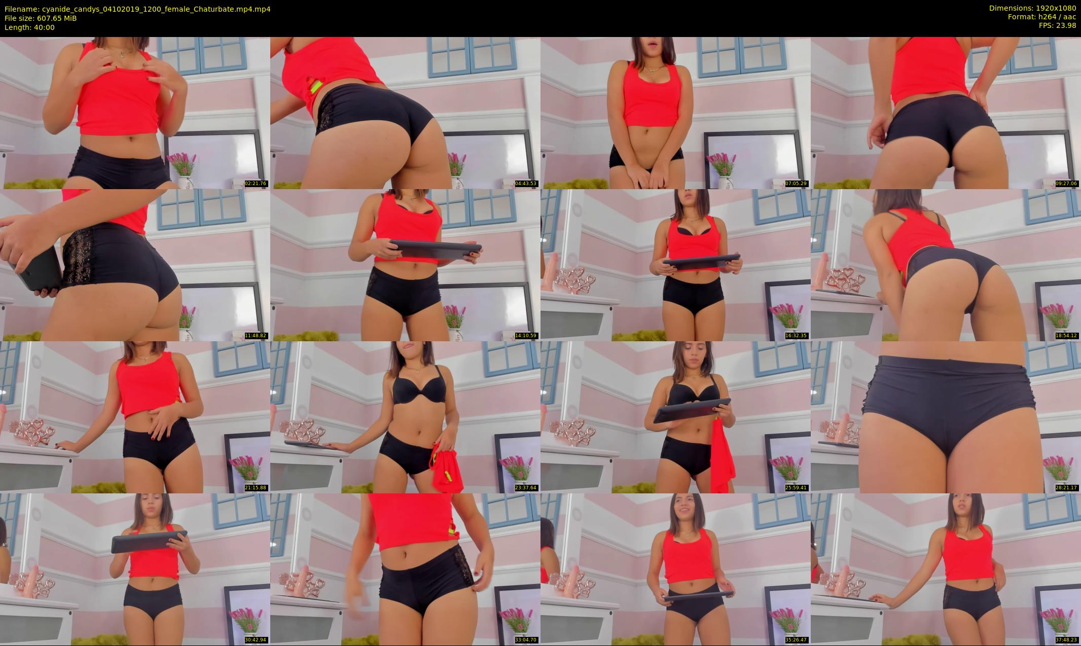 cyanide_candys — 40 minute Chaturbate female cam show recording, 1080p, Oct 4, 2019