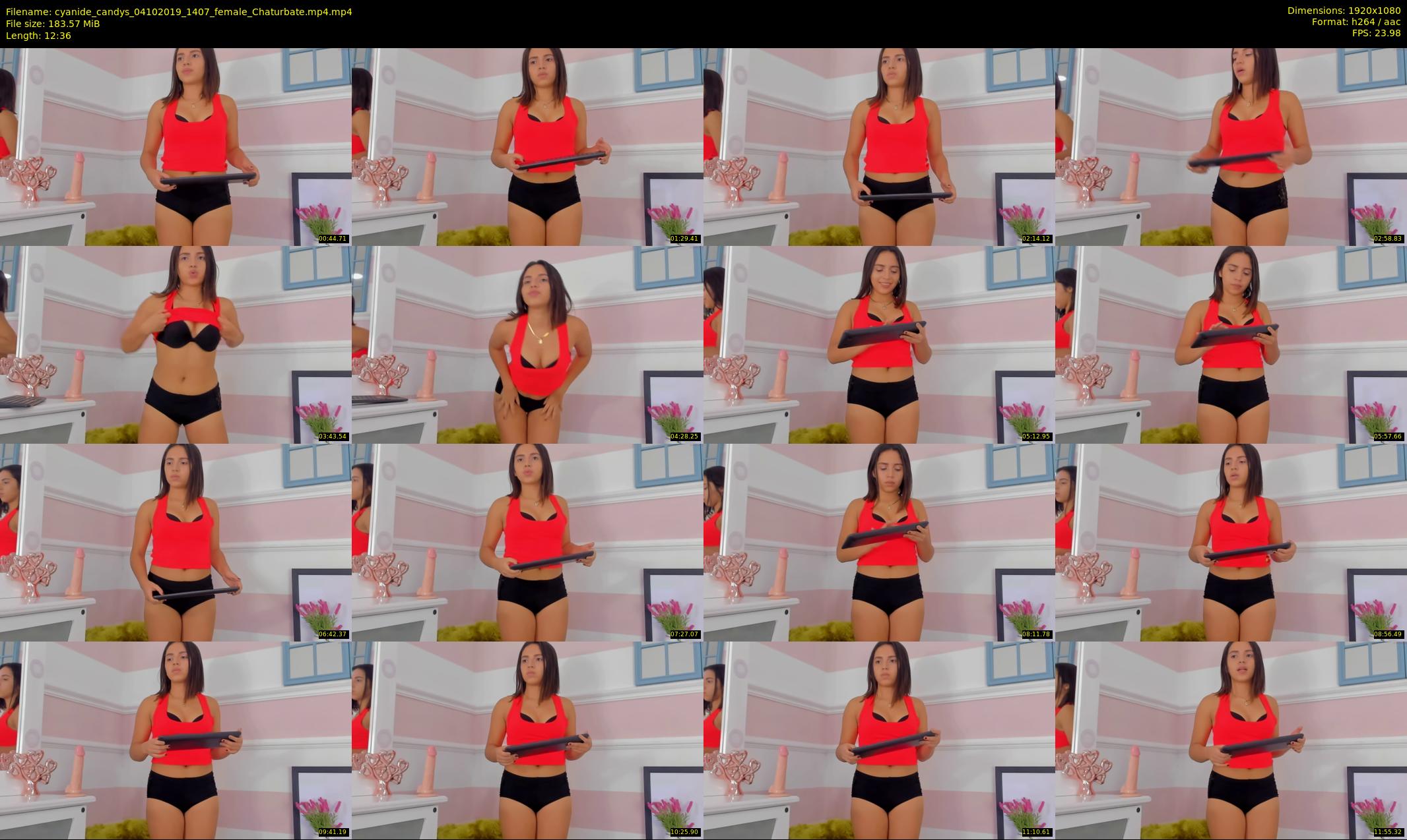 cyanide_candys — 13 minute Chaturbate female cam show recording, 1080p, Oct 4, 2019