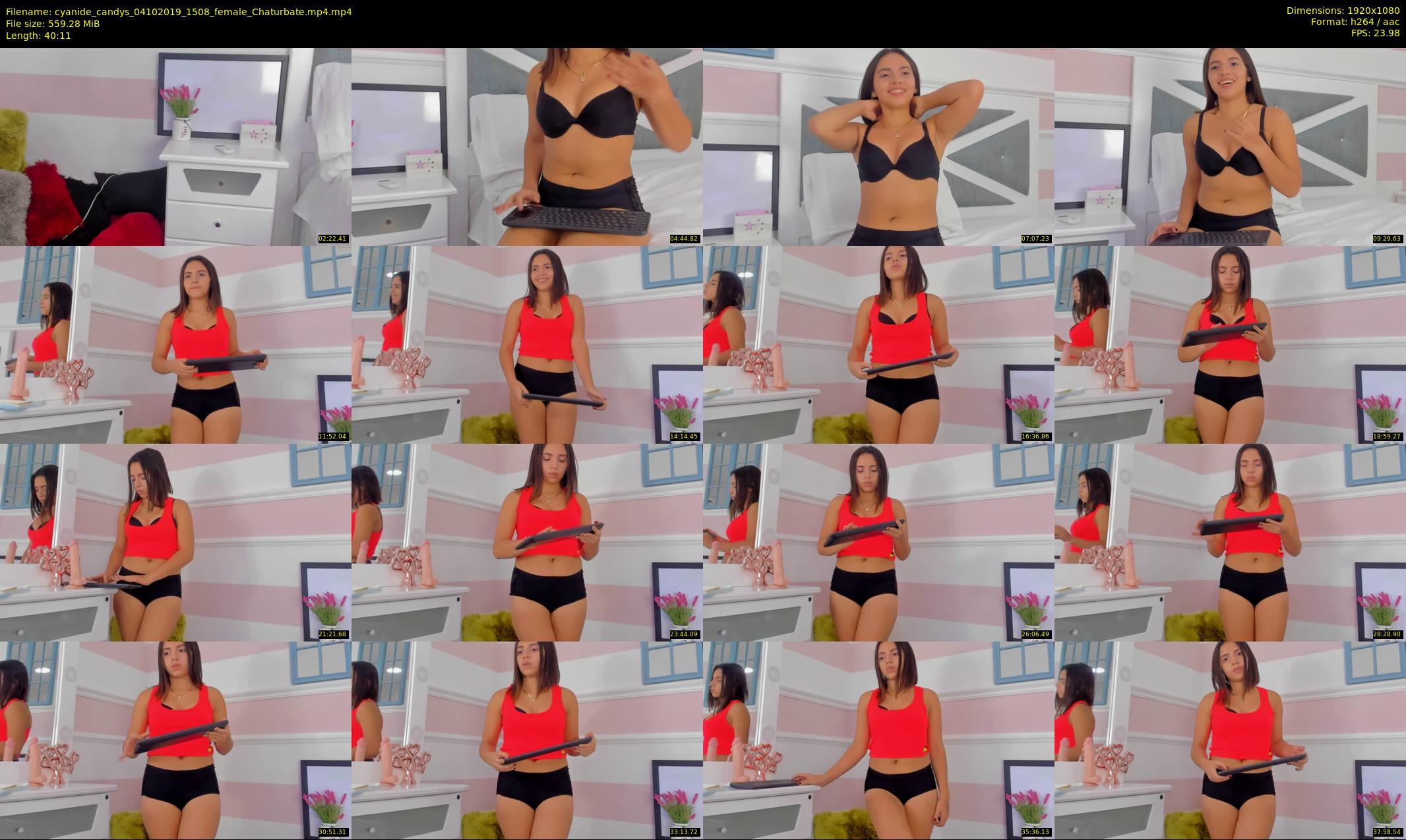 cyanide_candys — 41 minute Chaturbate female cam show recording, 1080p, Oct 4, 2019