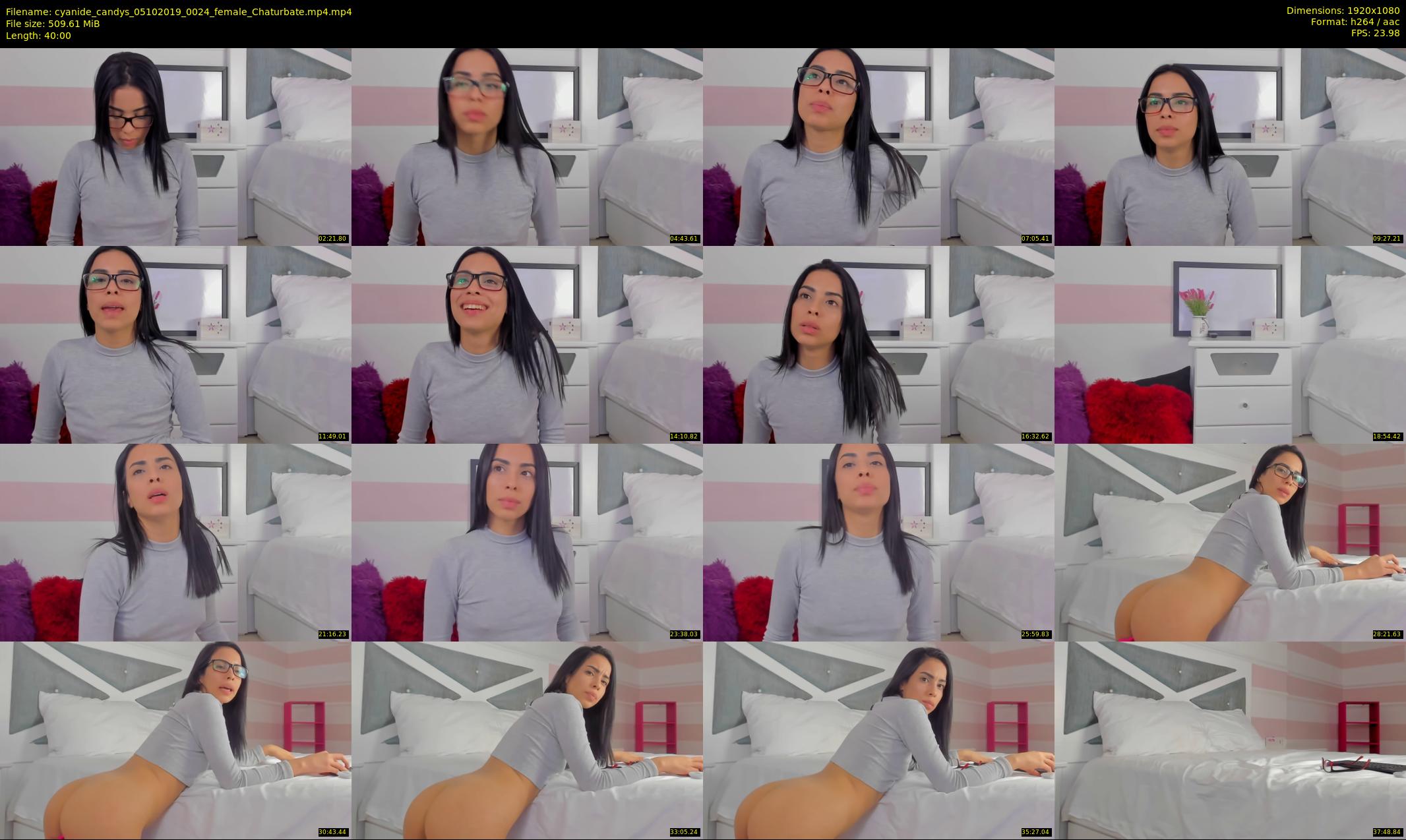 cyanide_candys — 40 minute Chaturbate female cam show recording, 1080p, Oct 5, 2019