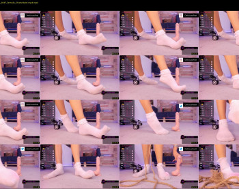 deliciousfeetx — 8 minute Chaturbate female cam show recording, 1080p, Oct 4, 2019