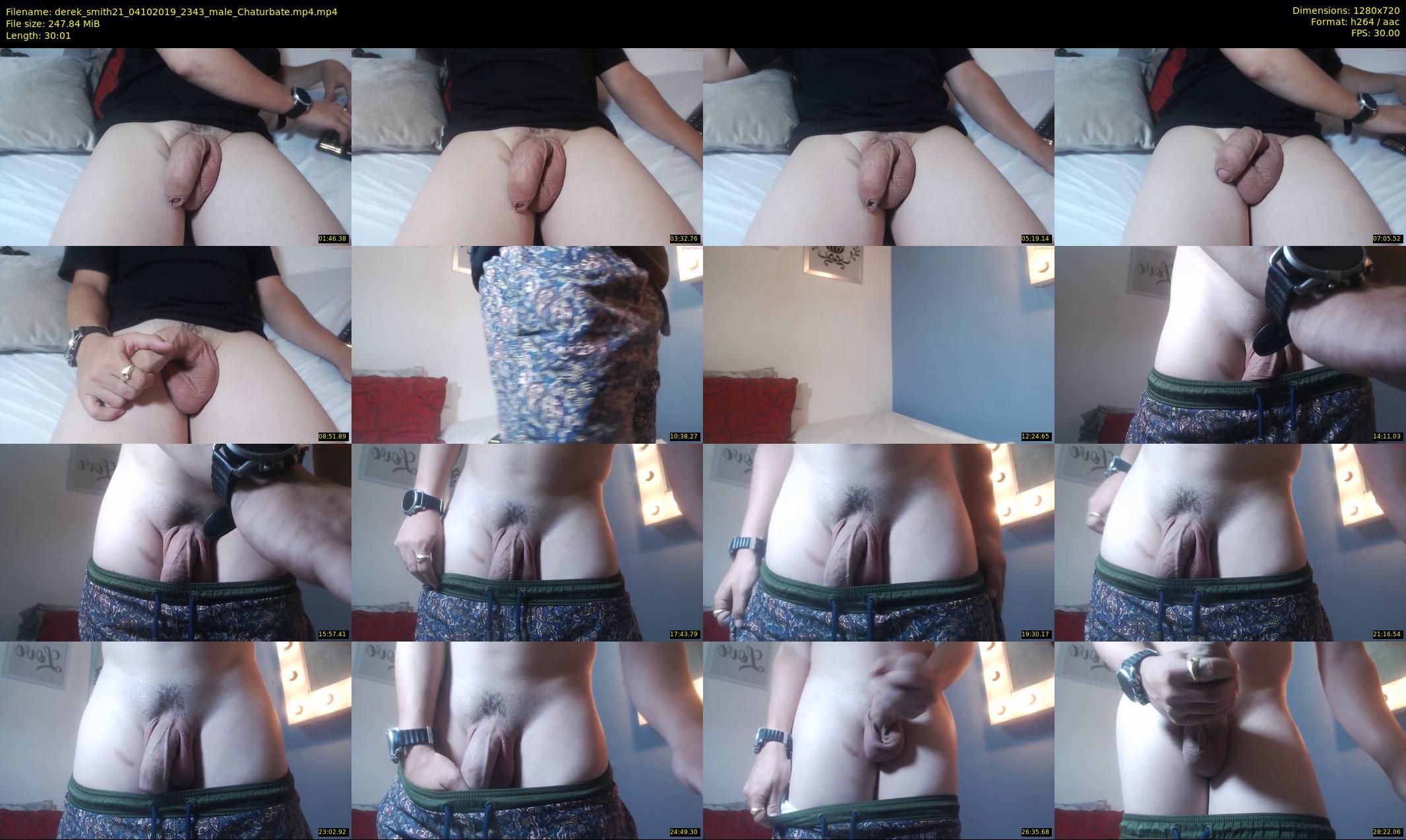 derek_smith21 — 31 minute Chaturbate male cam show recording, 720p, Oct 4, 2019