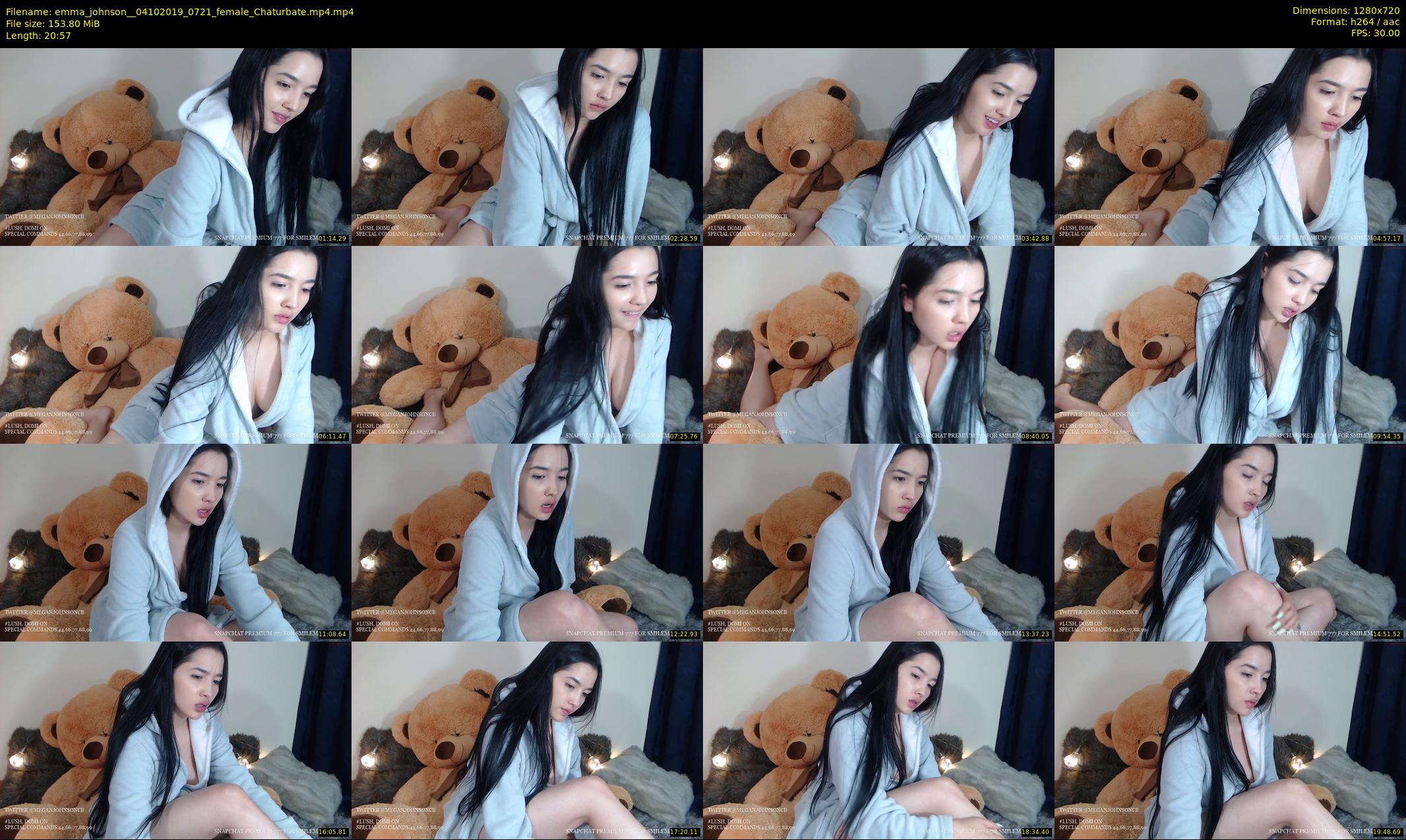 emma_johnson_ — 21 minute Chaturbate female cam show recording, 720p, Oct 4, 2019