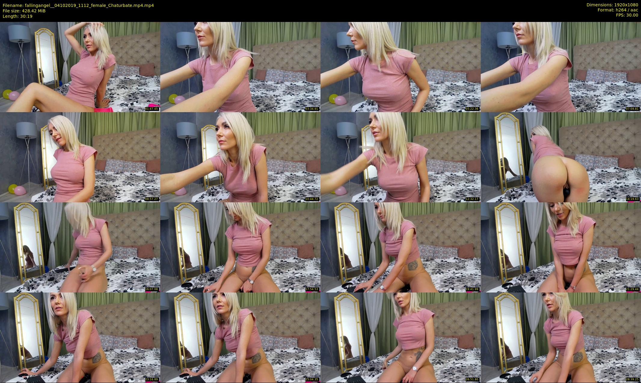 fallingangel_ — 31 minute Chaturbate female cam show recording, 1080p, Oct 4, 2019