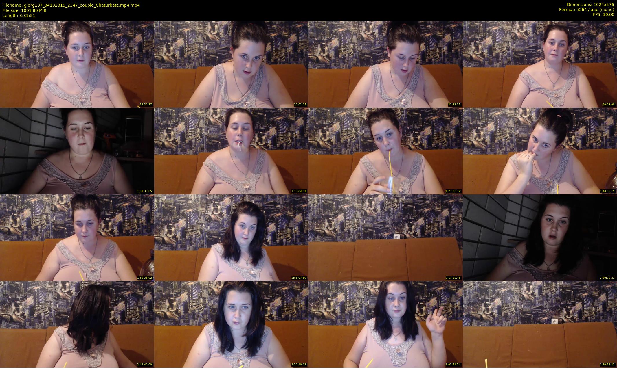 giorg107 — 212 minute Chaturbate couple cam show recording, 480p, Oct 4, 2019