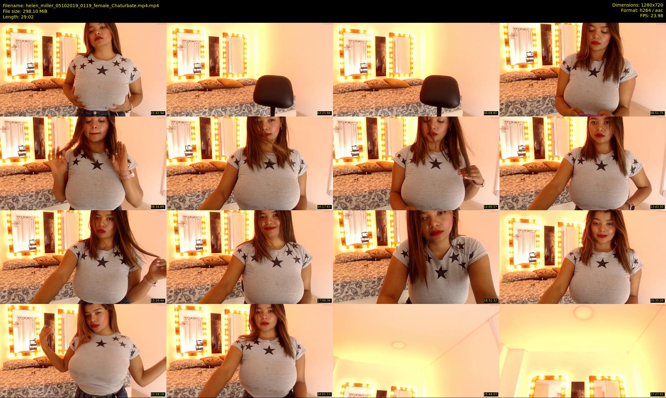 helen_miller — 30 minute Chaturbate female cam show recording, 720p, Oct 5, 2019