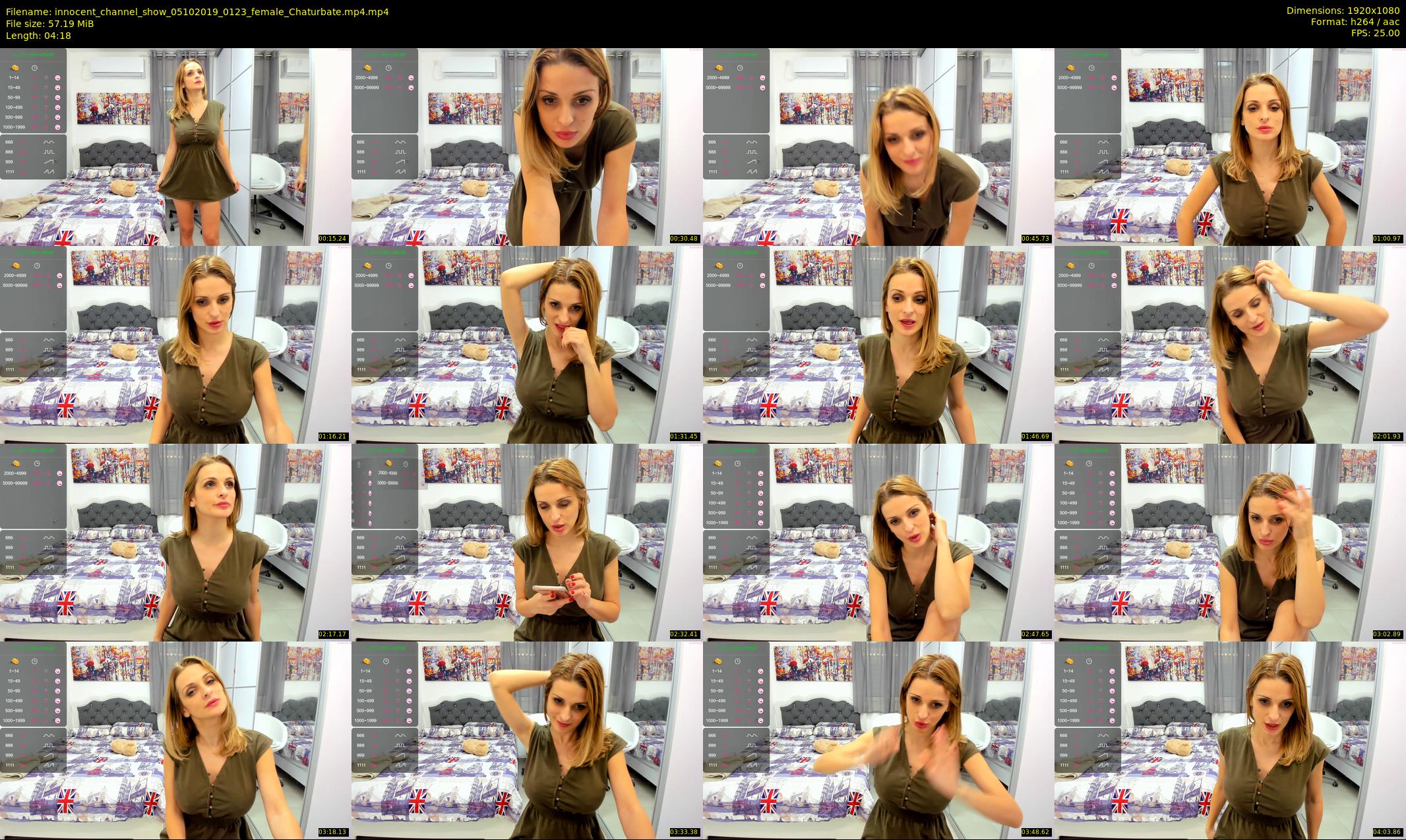innocent_channel_show — 5 minute Chaturbate female cam show recording, 1080p, Oct 5, 2019