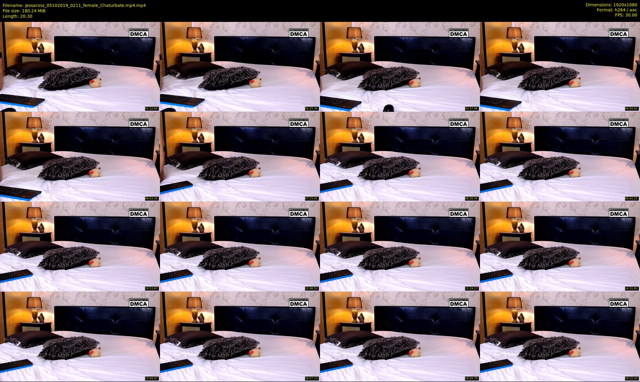 jessaross — 21 minute Chaturbate female cam show recording, 1080p, Oct 5, 2019