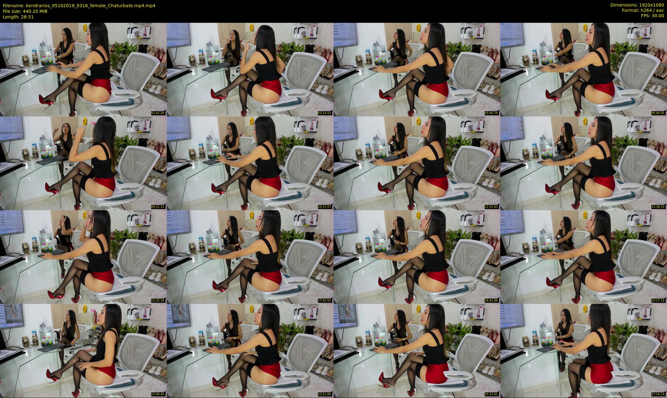 kendrarios — 29 minute Chaturbate female cam show recording, 1080p, Oct 5, 2019