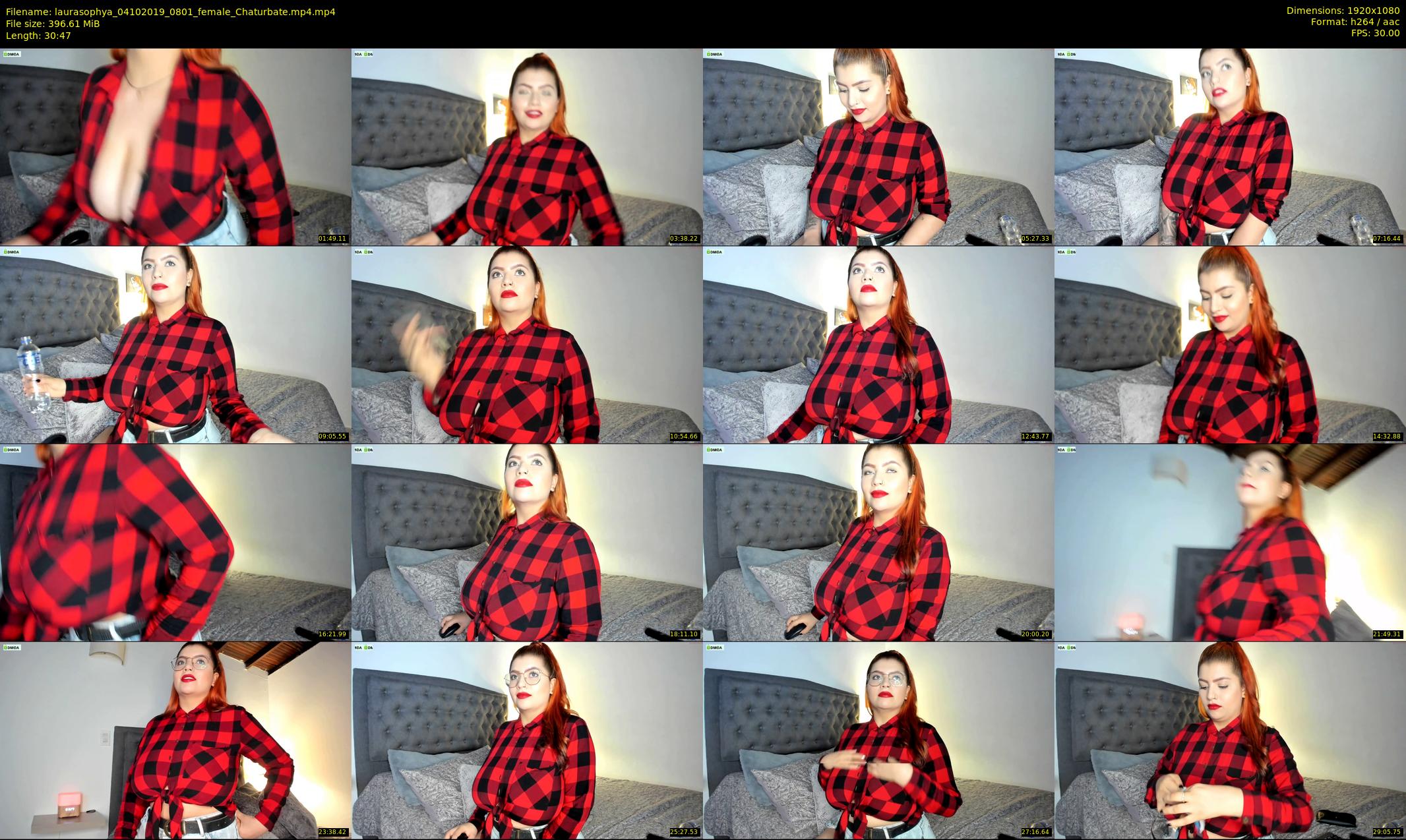 laurasophya — 31 minute Chaturbate female cam show recording, 1080p, Oct 4, 2019