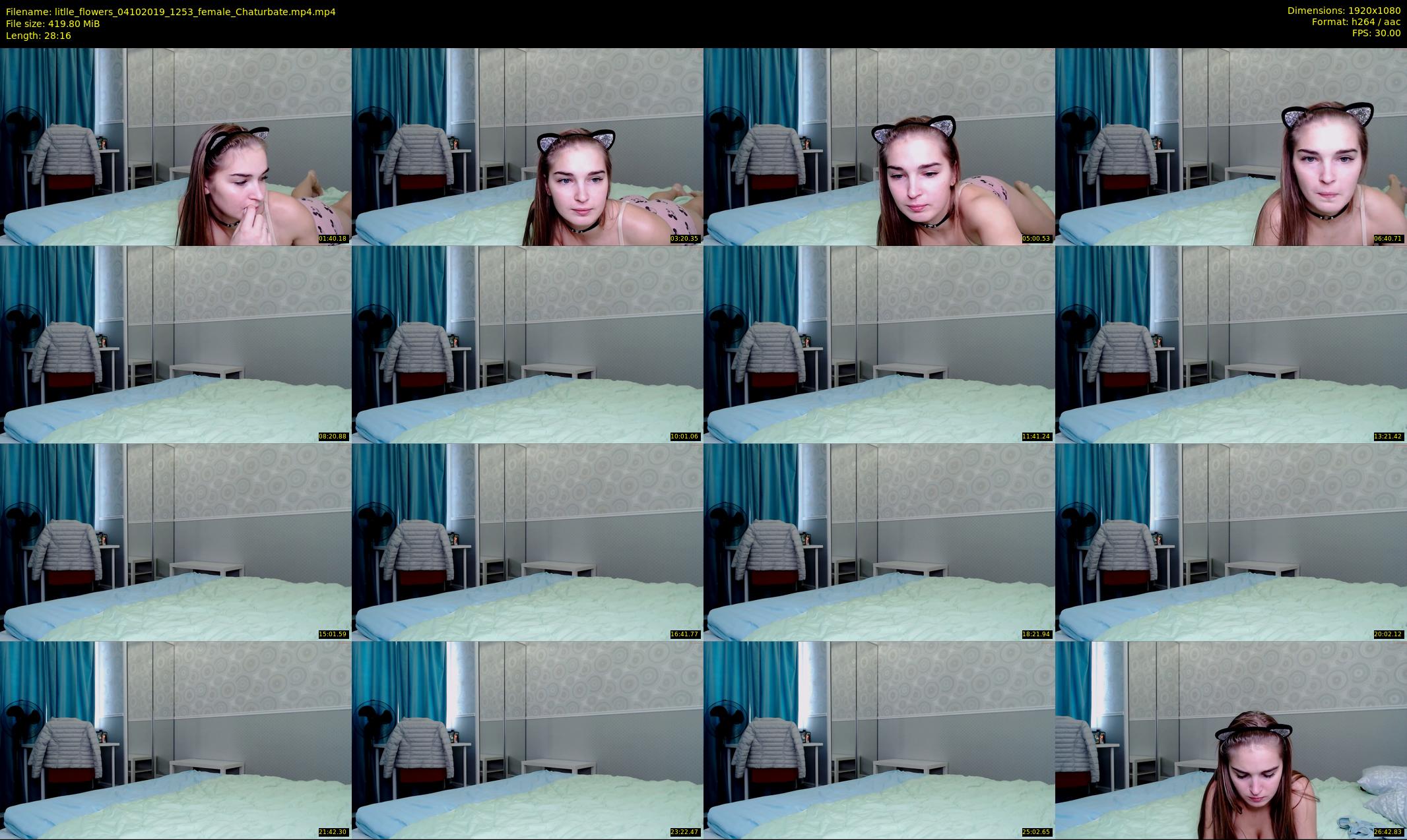 litlle_flowers — 29 minute Chaturbate female cam show recording, 1080p, Oct 4, 2019