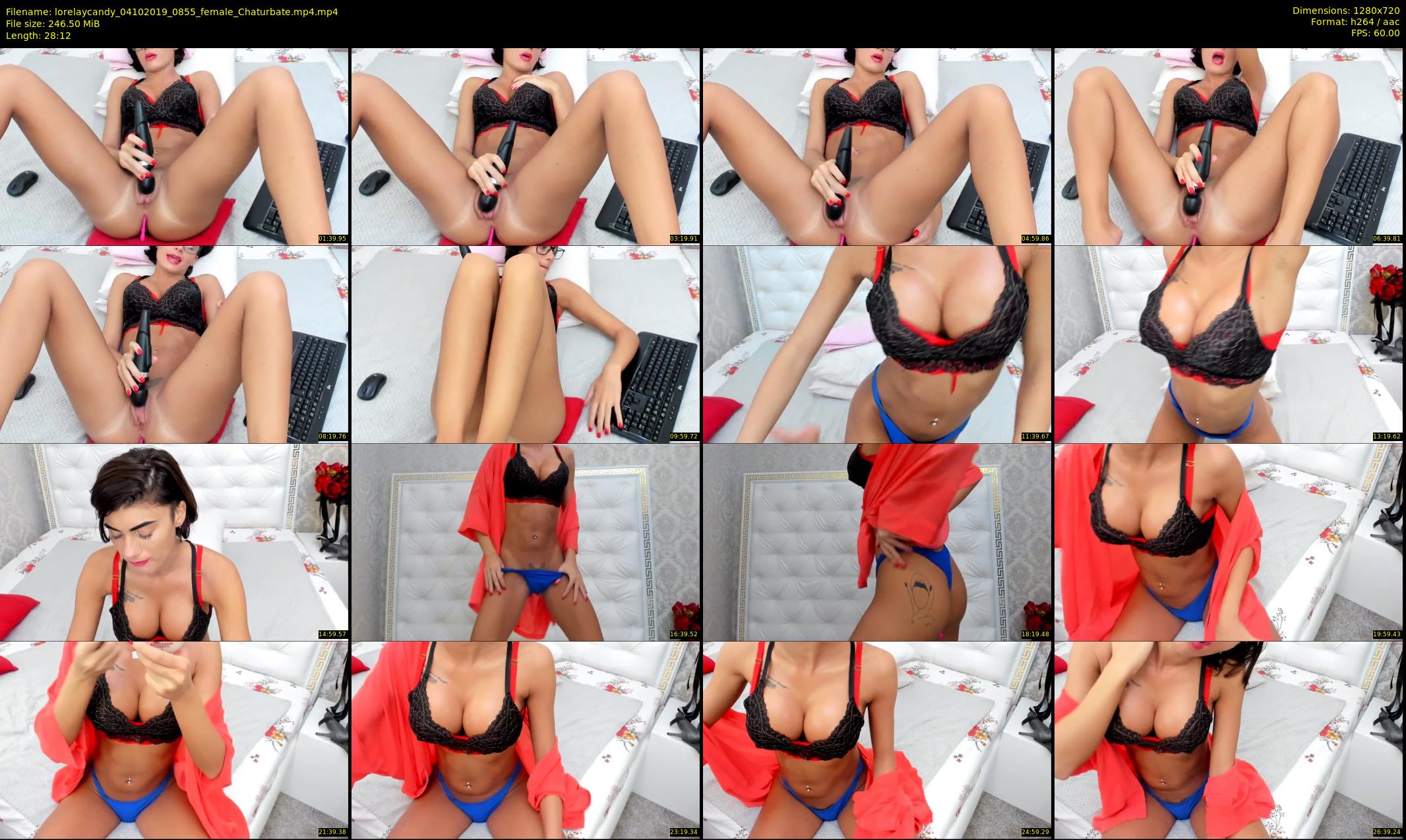 lorelaycandy — 29 minute Chaturbate female cam show recording, 720p, Oct 4, 2019