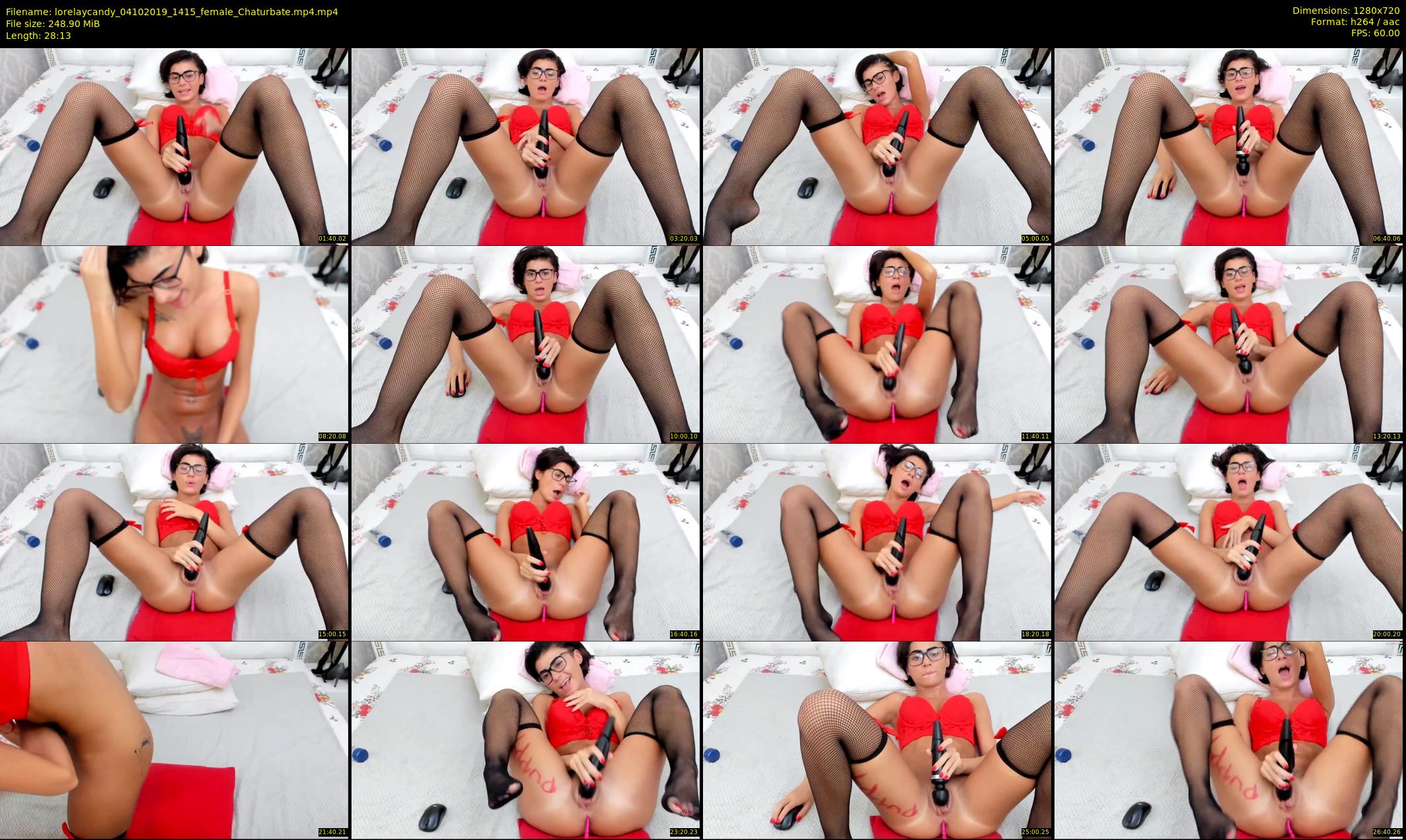 lorelaycandy — 29 minute Chaturbate female cam show recording, 720p, Oct 4, 2019