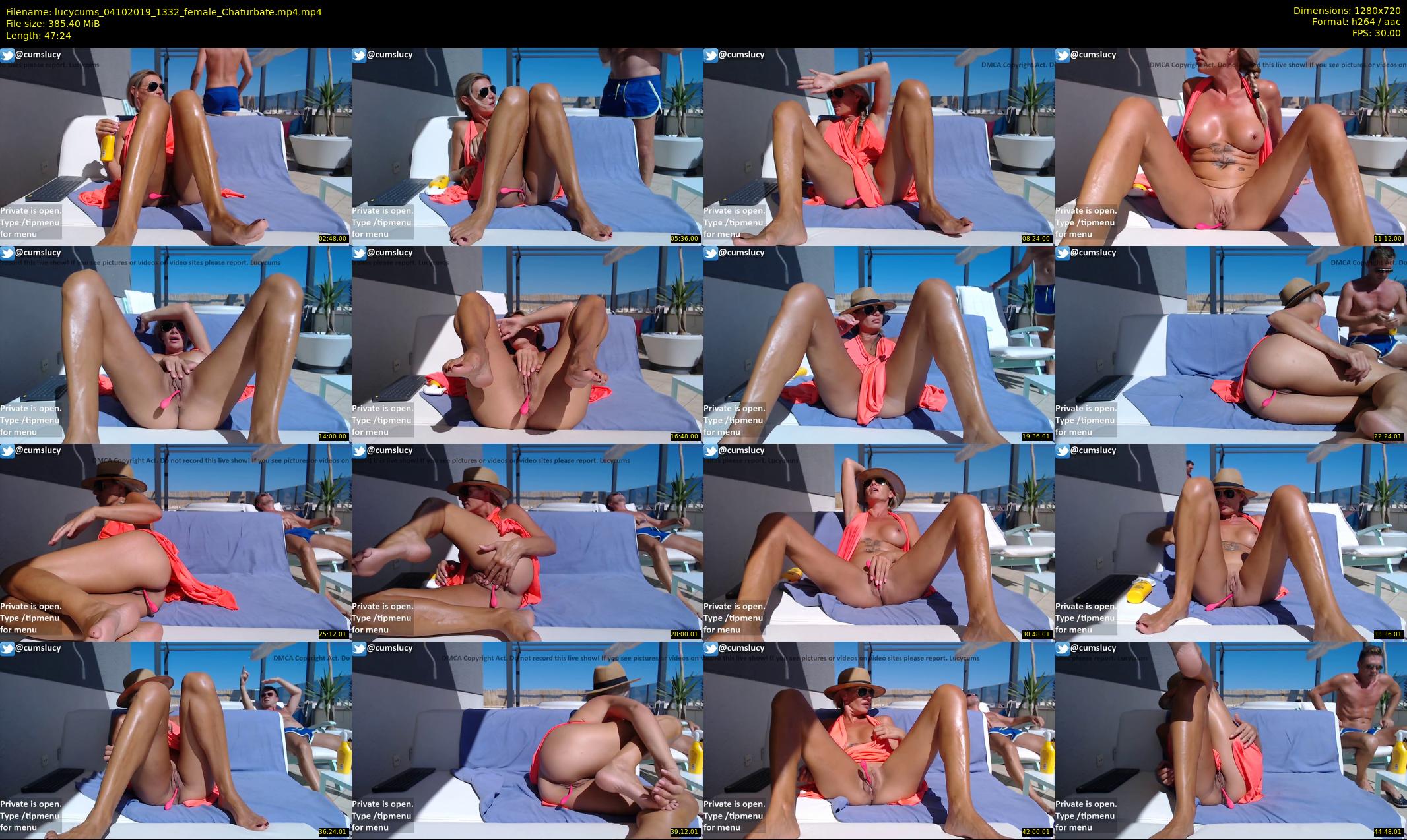 lucycums — 48 minute Chaturbate couple cam show recording, 720p, Oct 4, 2019
