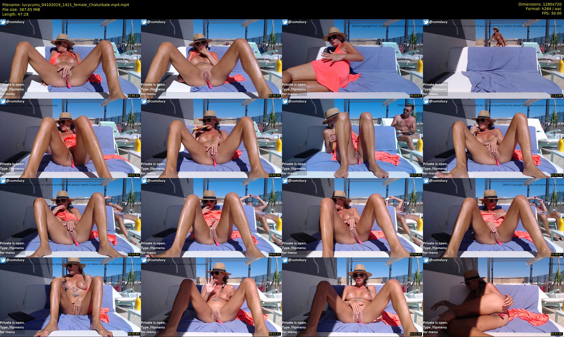 lucycums — 48 minute Chaturbate couple cam show recording, 720p, Oct 4, 2019