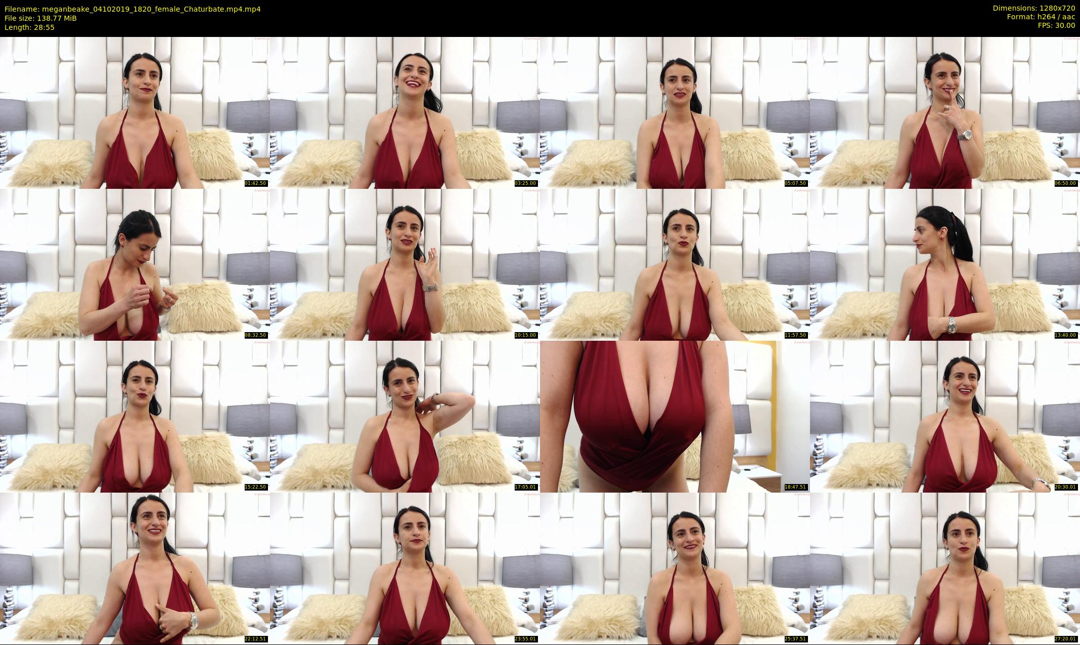 meganbeake — 29 minute Chaturbate female cam show recording, 720p, Oct 4, 2019