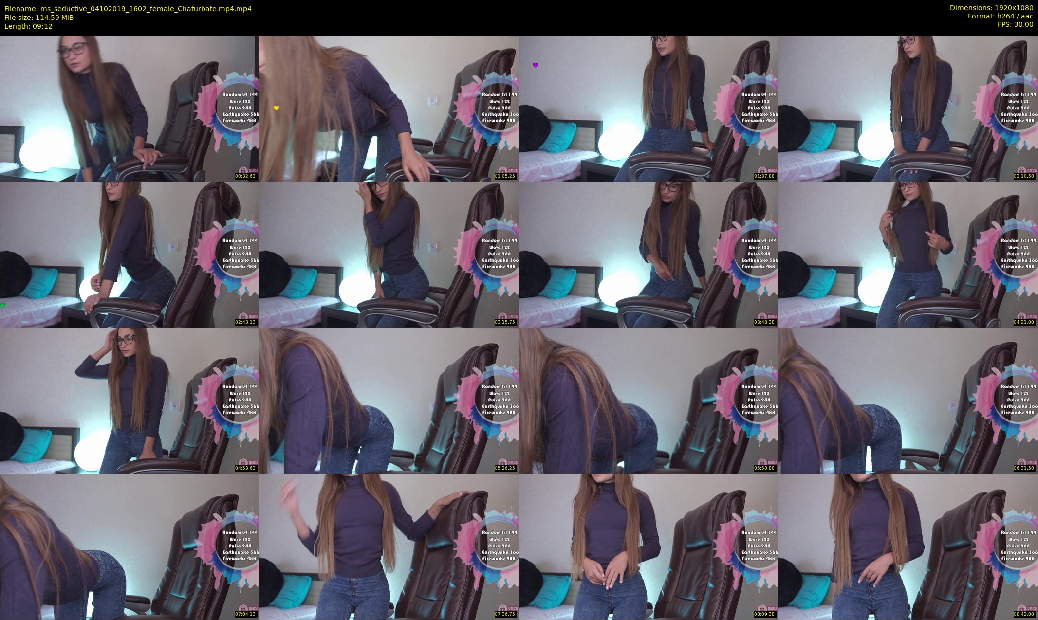 ms_seductive — 10 minute Chaturbate female cam show recording, 1080p, Oct 4, 2019