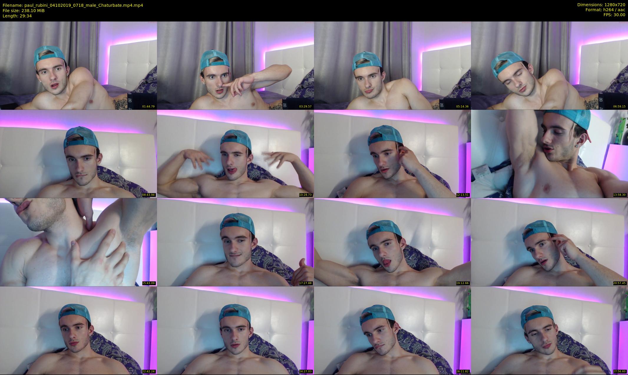 paul_rubini — 30 minute Chaturbate male cam show recording, 720p, Oct 4, 2019