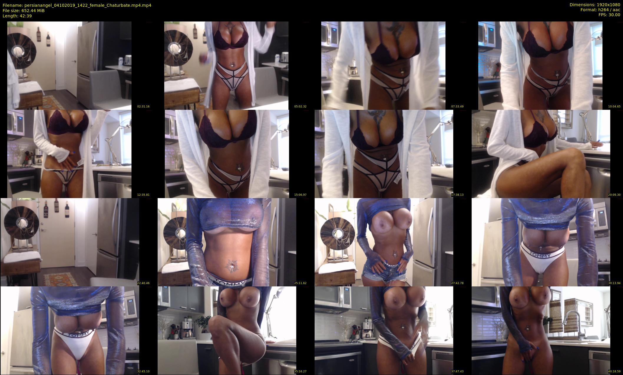 persianangel — 43 minute Chaturbate female cam show recording, 1080p, Oct 4, 2019