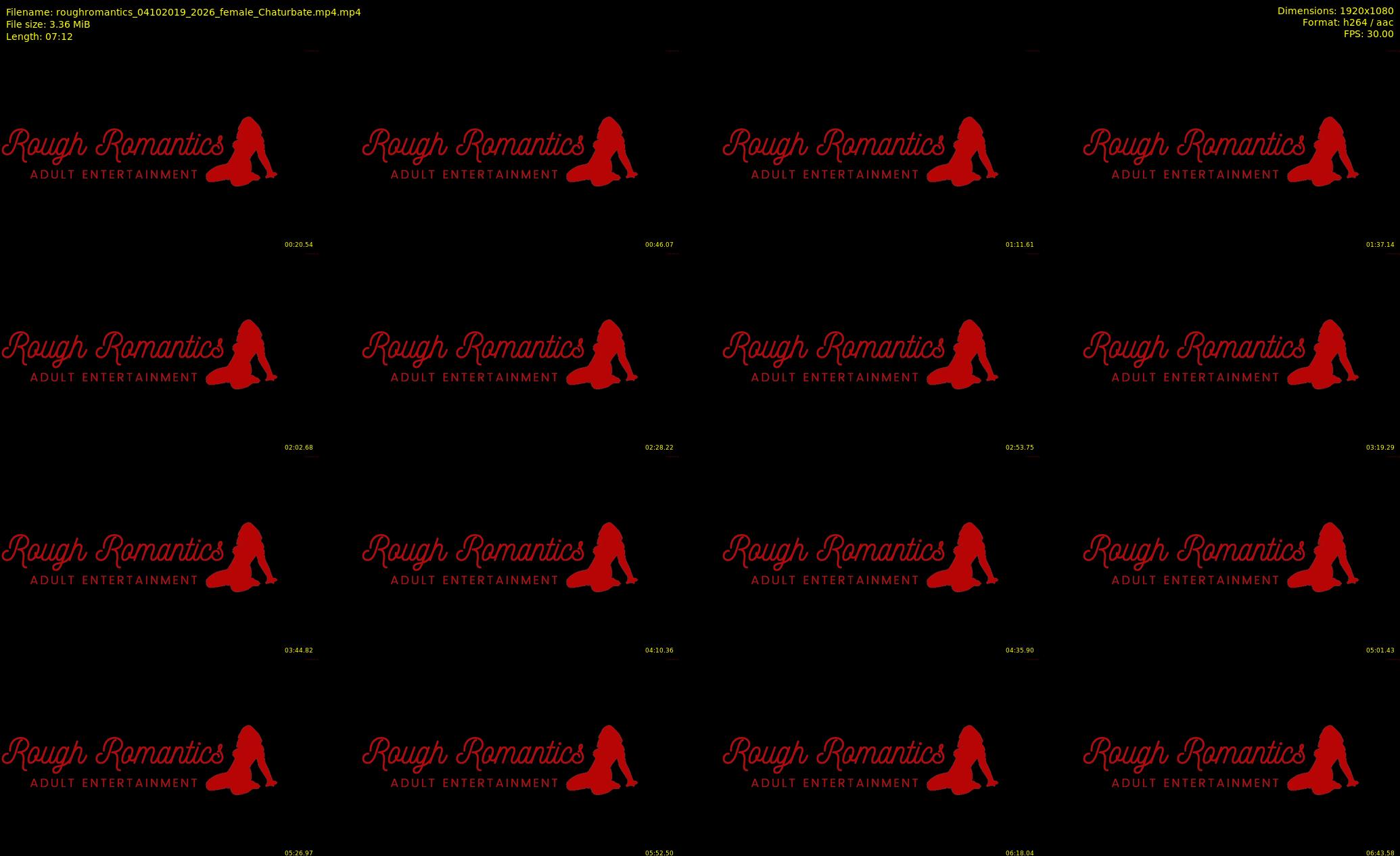 roughromantics — 8 minute Chaturbate couple cam show recording, 1080p, Oct 4, 2019