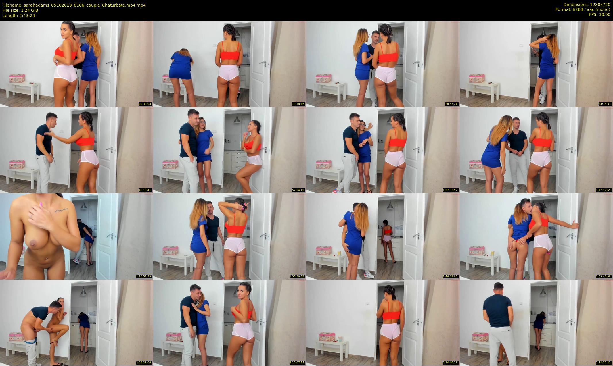 sarahadams — 164 minute Chaturbate female cam show recording, 720p, Oct 5, 2019