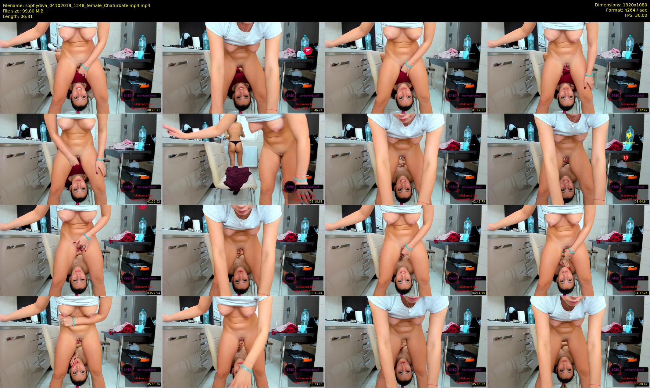 sophydiva — 7 minute Chaturbate female cam show recording, 1080p, Oct 4, 2019