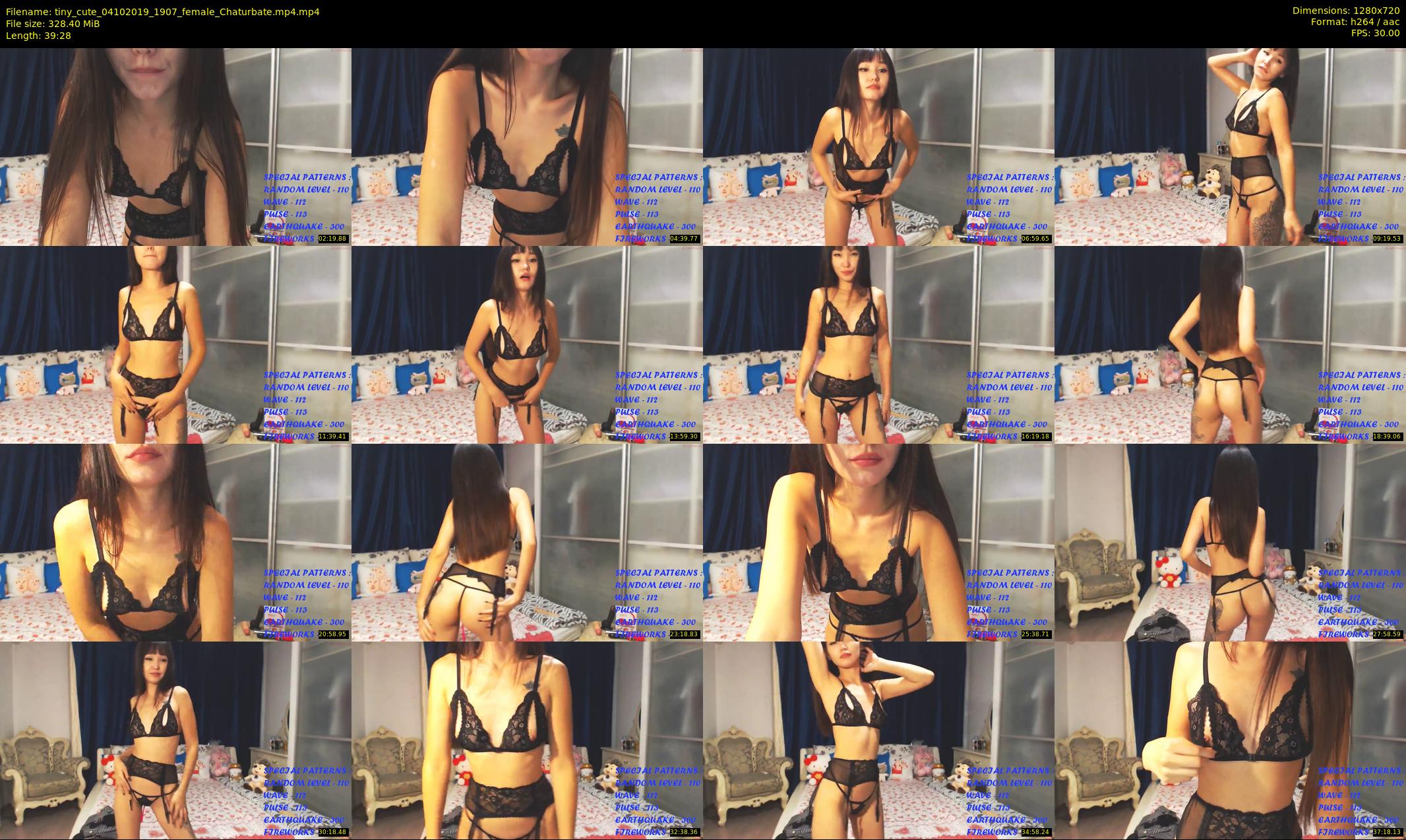 tiny_cute — 40 minute Chaturbate female cam show recording, 720p, Oct 4, 2019