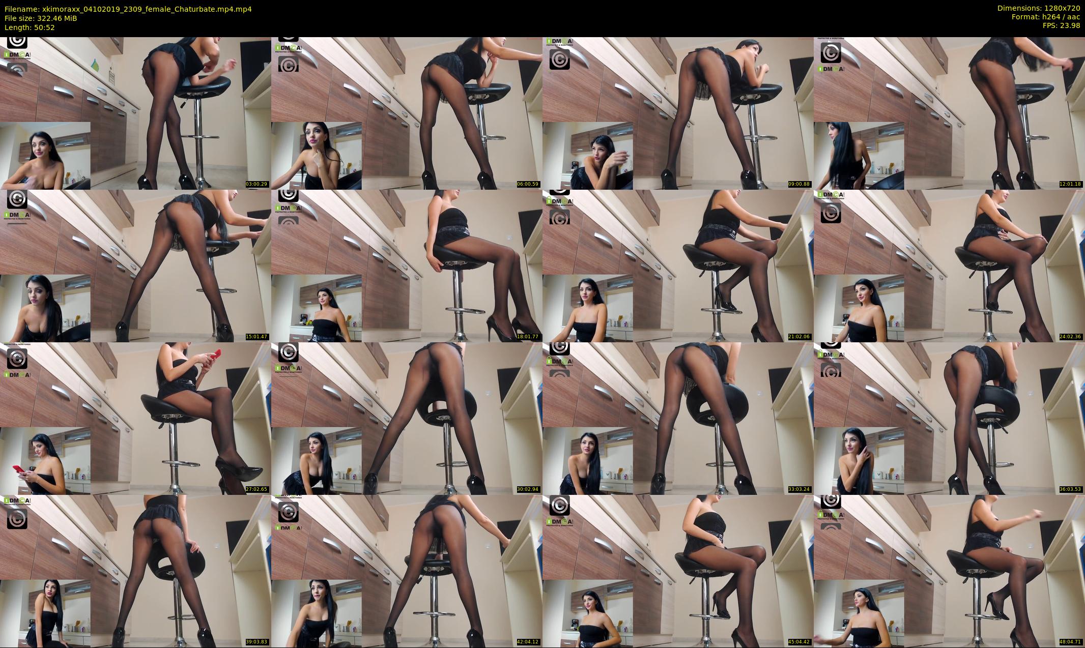 xkimoraxx — 51 minute Chaturbate female cam show recording, 720p, Oct 4, 2019