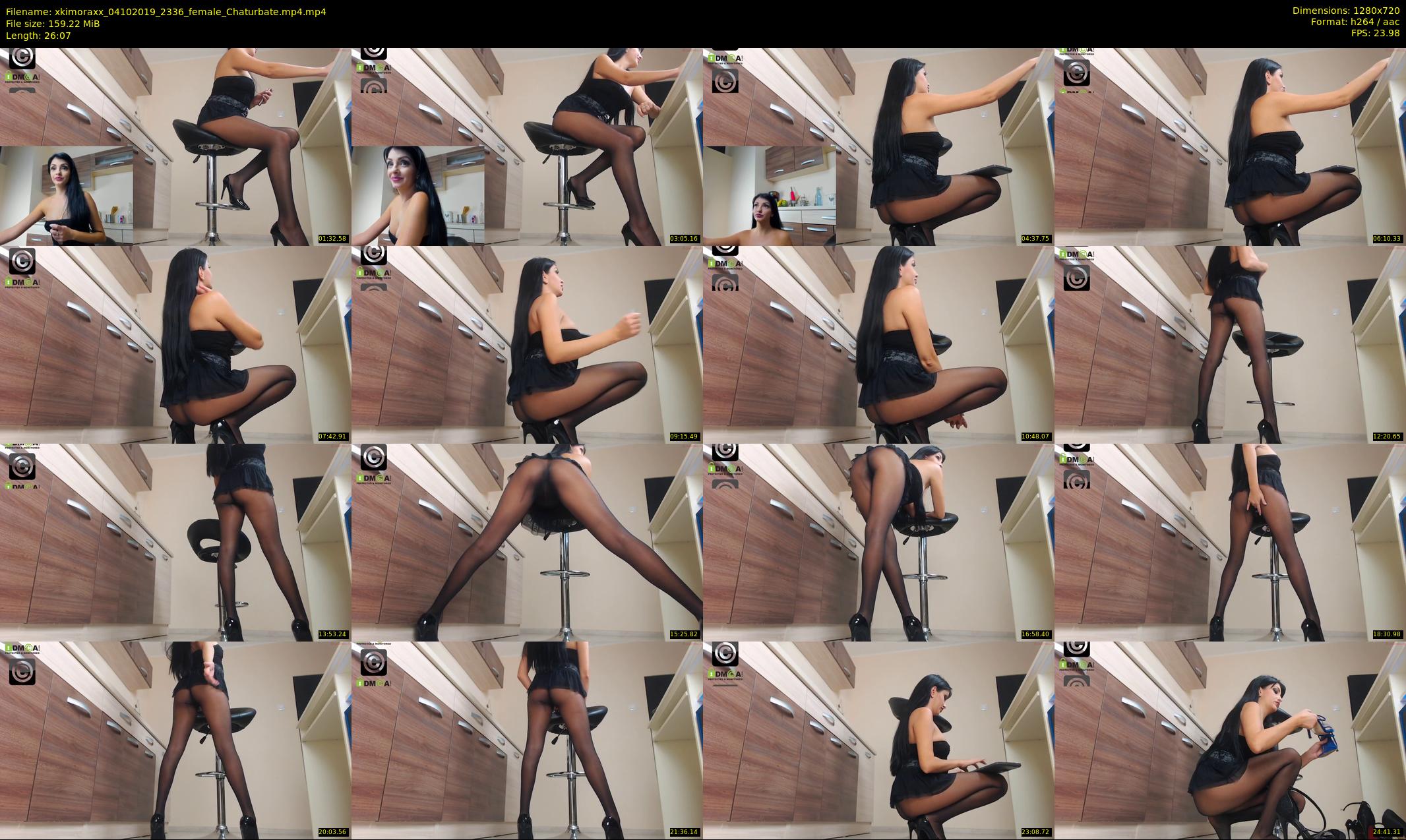 xkimoraxx — 27 minute Chaturbate female cam show recording, 720p, Oct 4, 2019